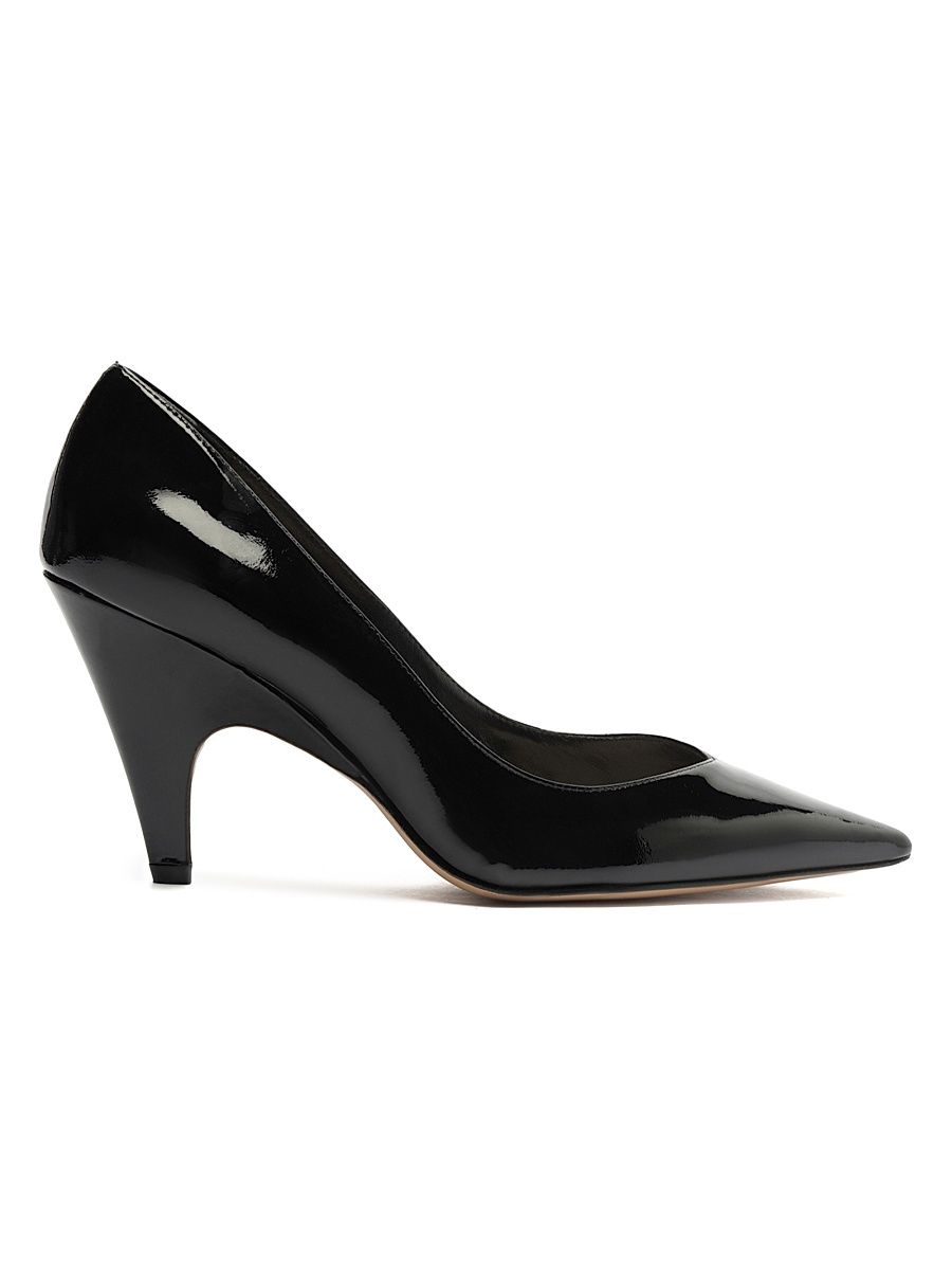 Women's Frenchie 85MM Leather Pumps - Black - Size 6