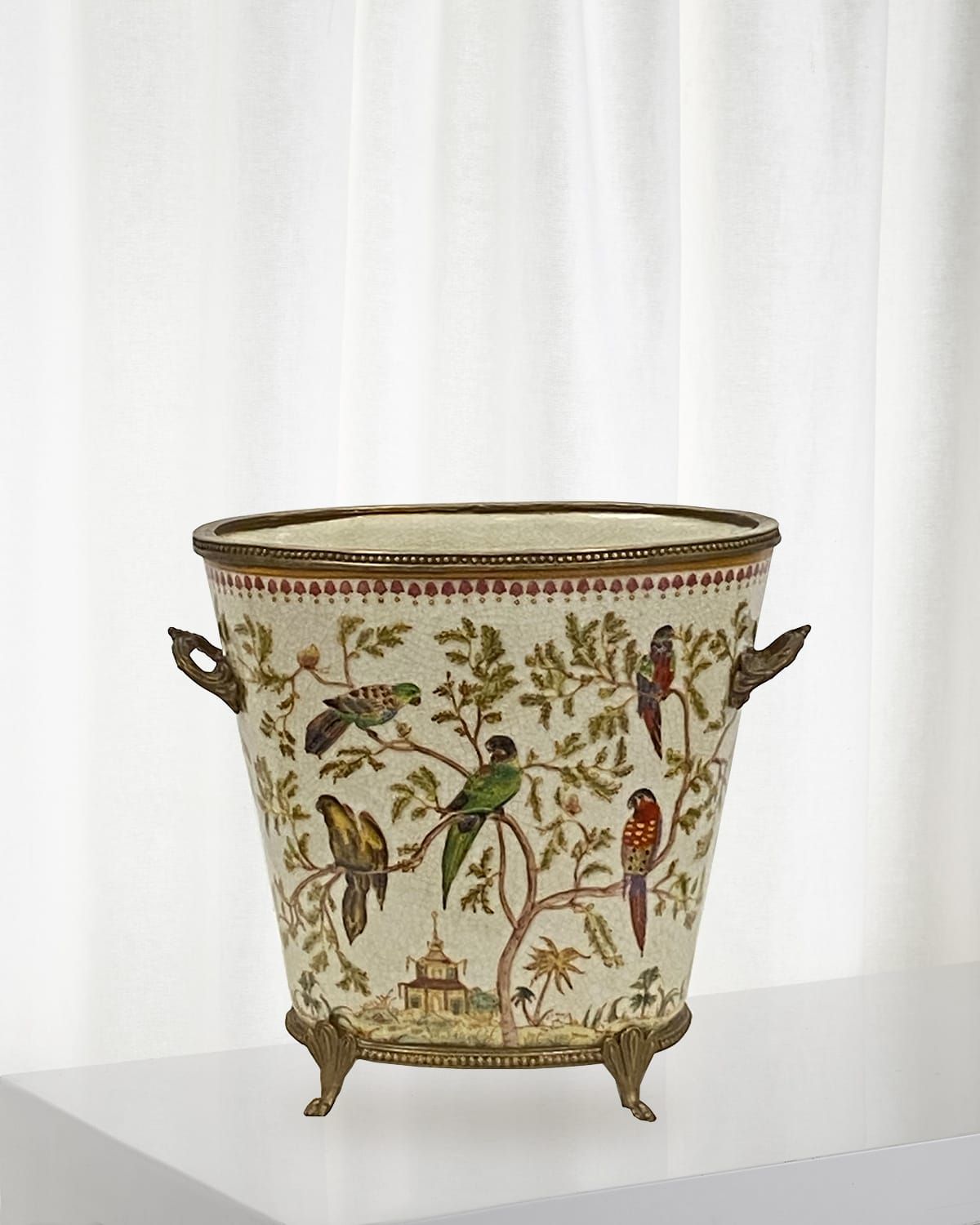 Multicolor Tall Planter