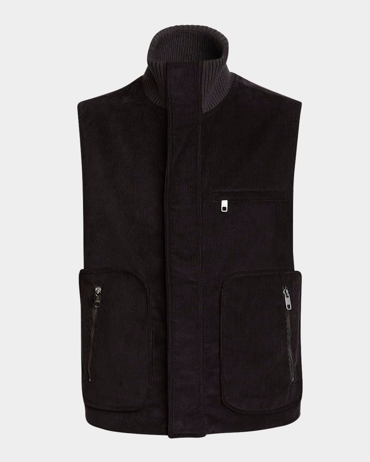 Men & apos;s Corduroy Pocket Vest