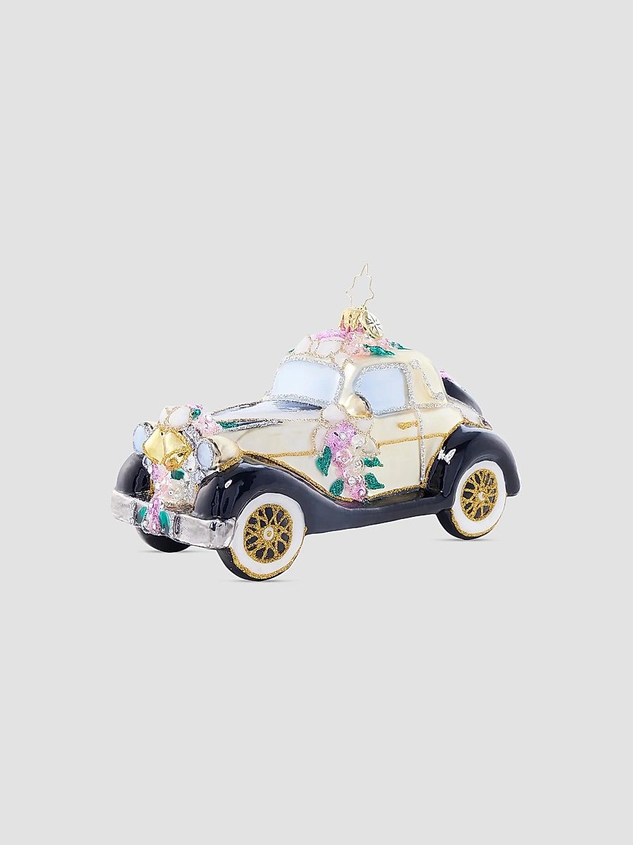 Wedding Day Wheels Ornament