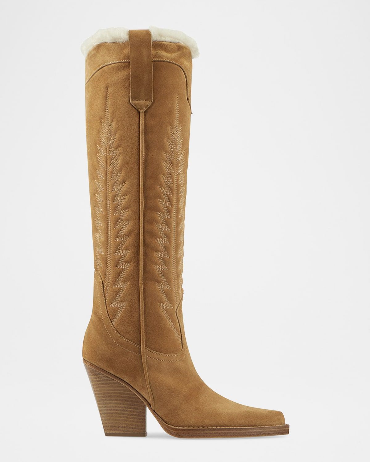 Winter El Dorado Embroidered Leather Boots