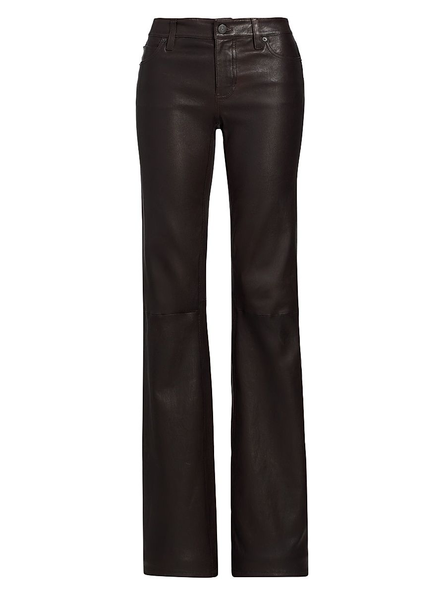 Women's The Leather Rodeo Pants - Truffle - Size 32