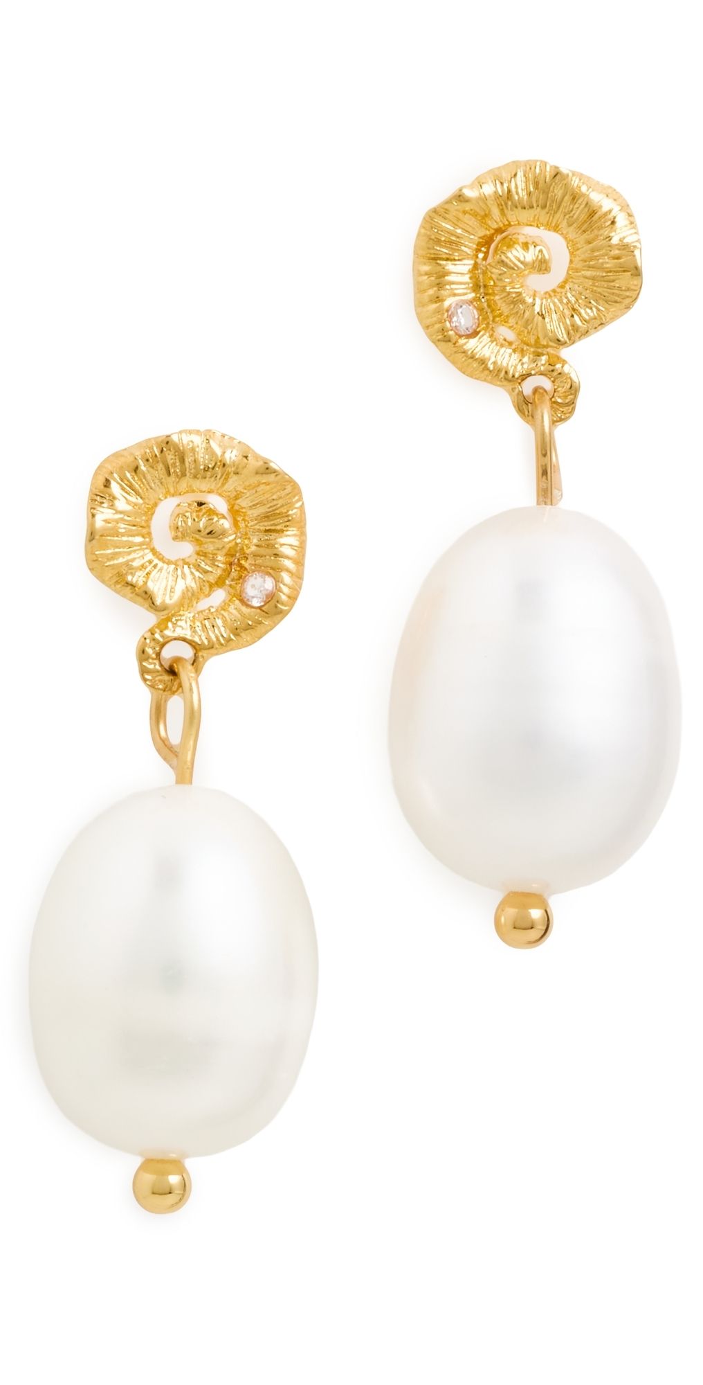Anni Lu Under The Sun Earrings Gold One Size