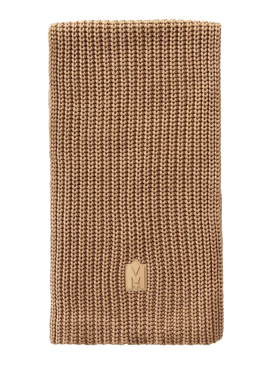 Women's Nell Wool-Blend Scarf - Light Camel