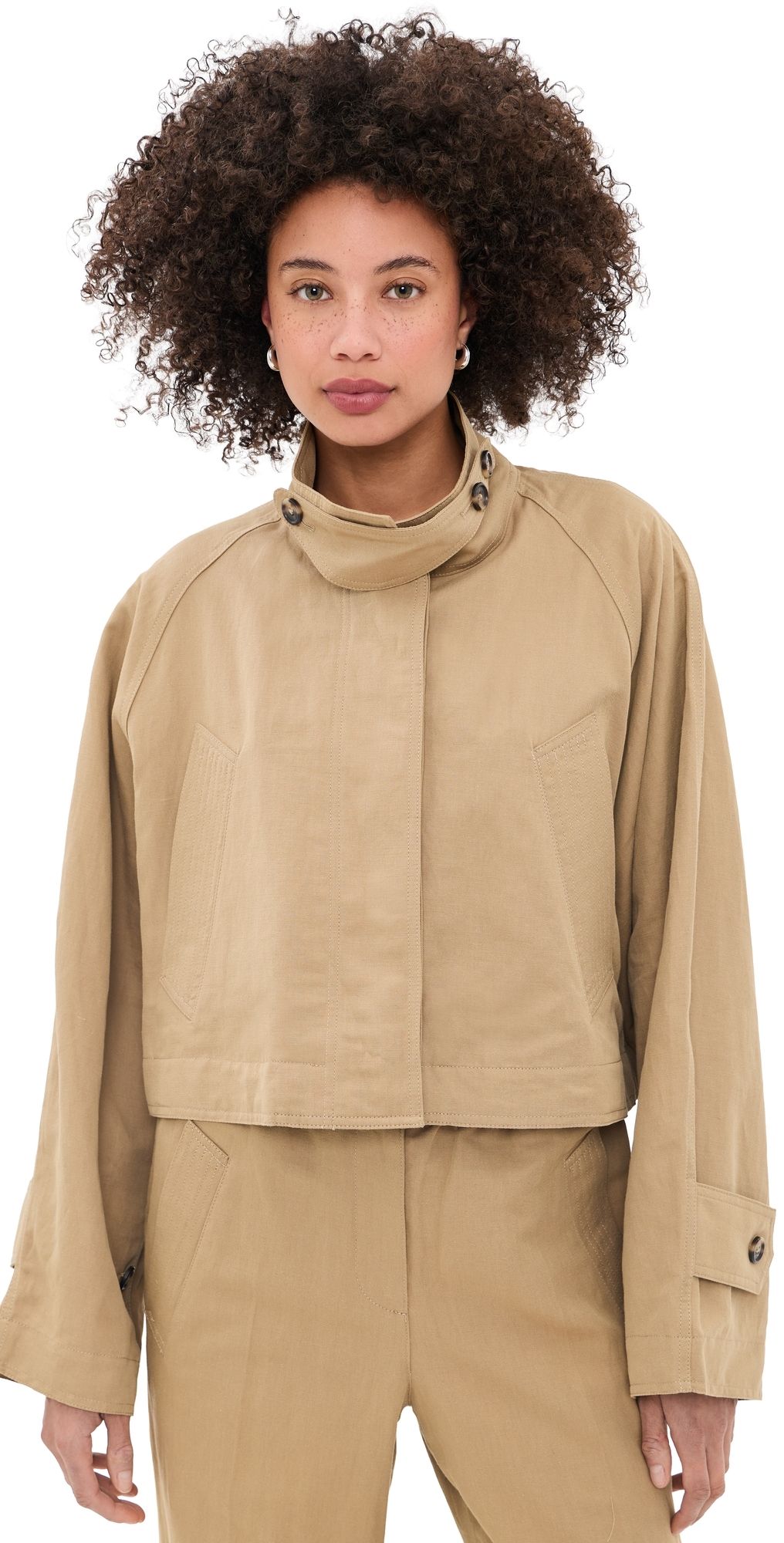 Helmut Lang Cropped Trench Coat Trench S