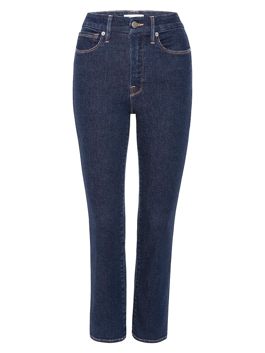 Women's Good Legs Straight Jeans - Indigo - Size 8