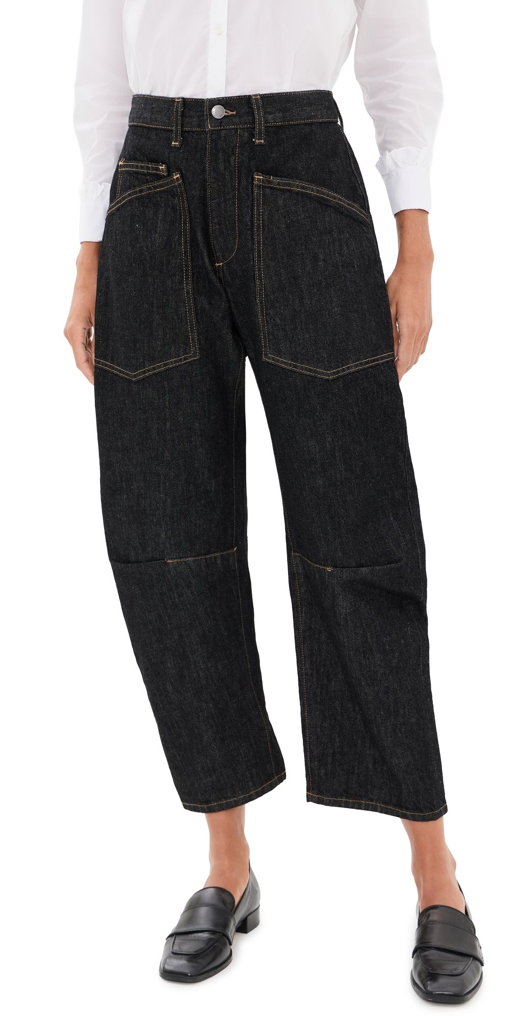 Nili Lotan Shon Jeans Resin Rinse 25