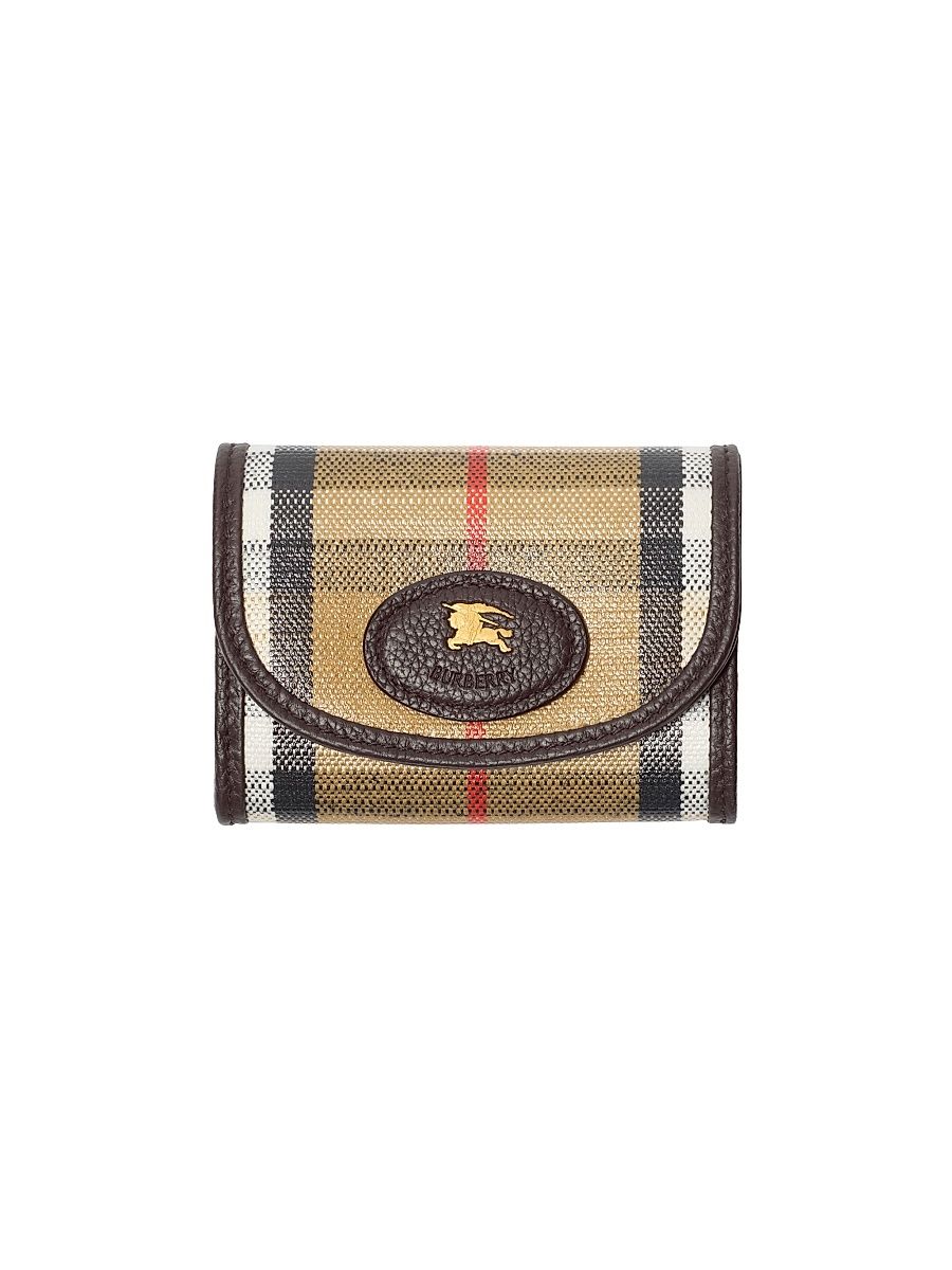 Women's Highlands Check Coin Purse - Sand