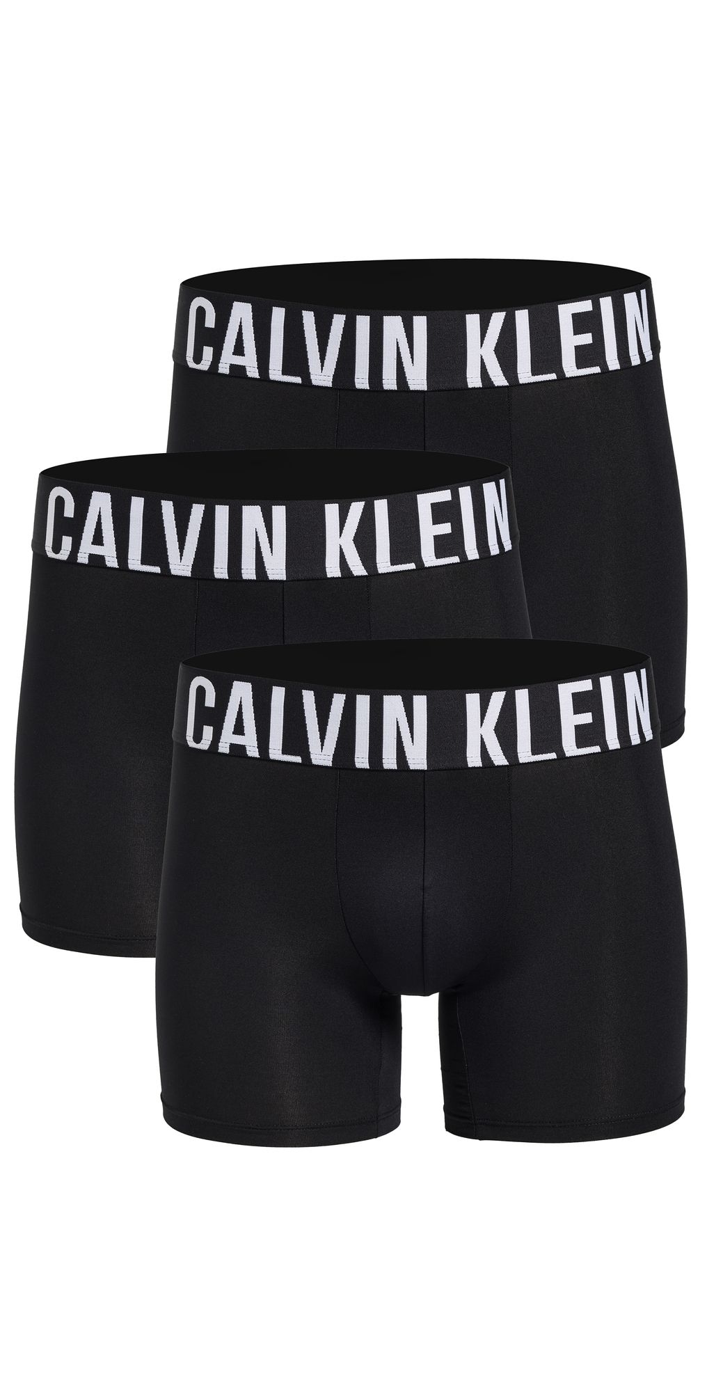 Calvin Klein Underwear Intense Power Micro Boxer Briefs 3 Pack Black XL