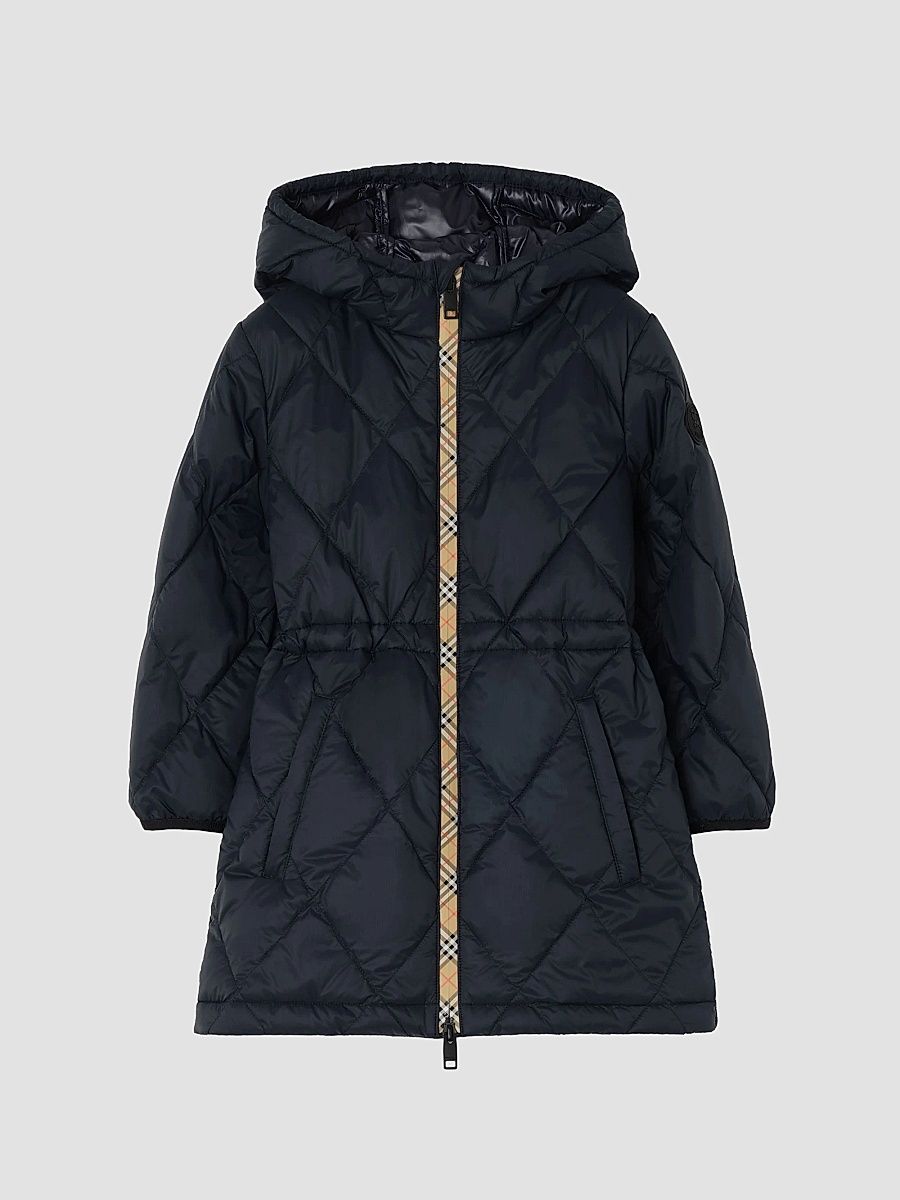 Burberry Girl's Little Girl's & Girl's Quilted Puffer Jacket - Navy - Size 8