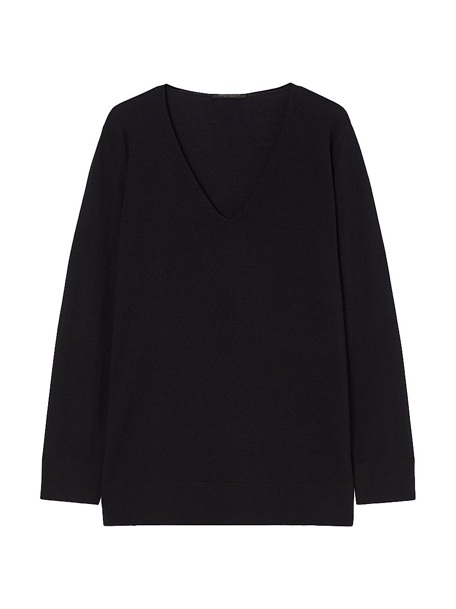 Women's Wool Jumper - Midnightblue - Size XXL