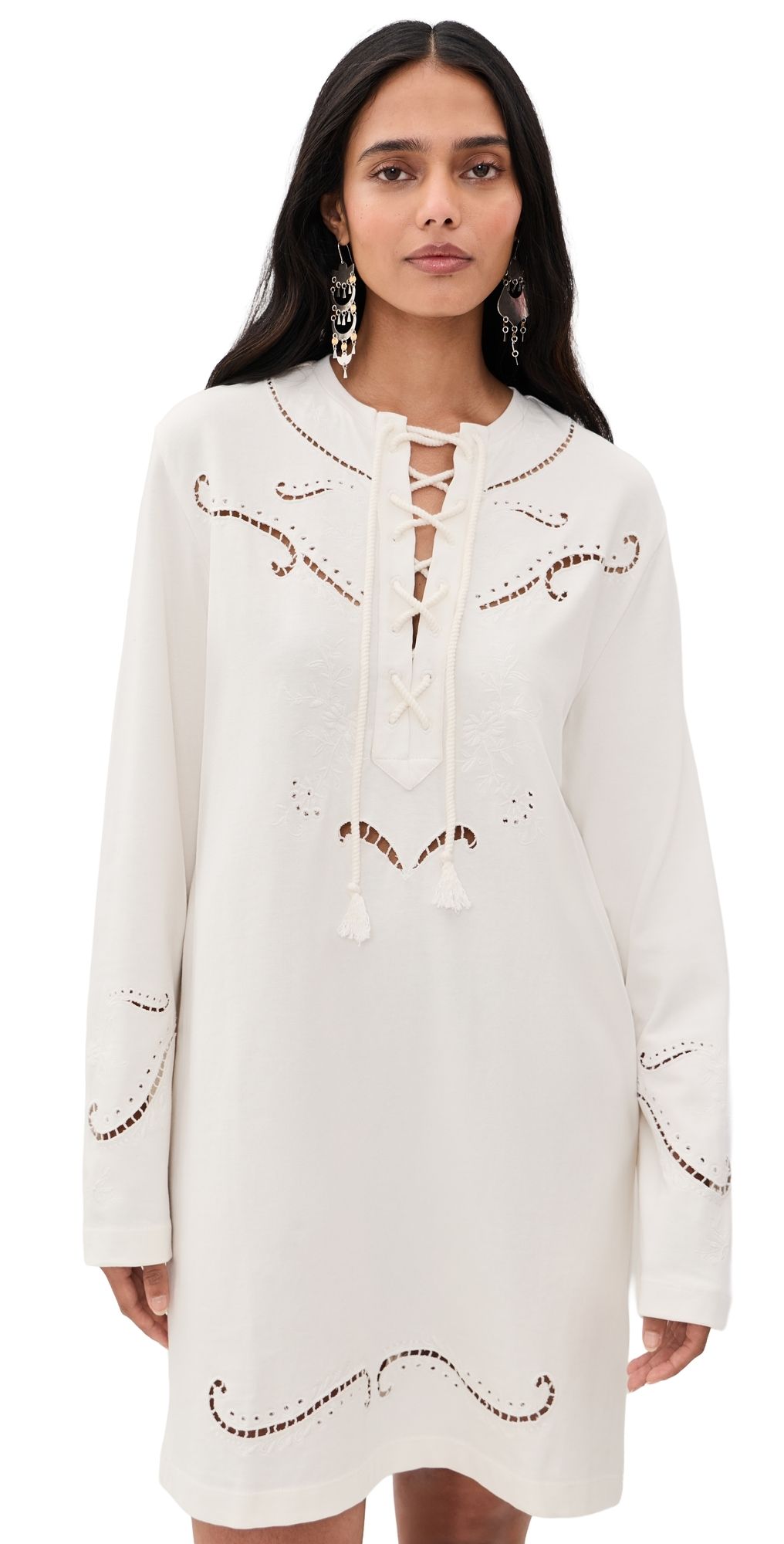 Isabel Marant Étoile Elka Dress Ecru XS