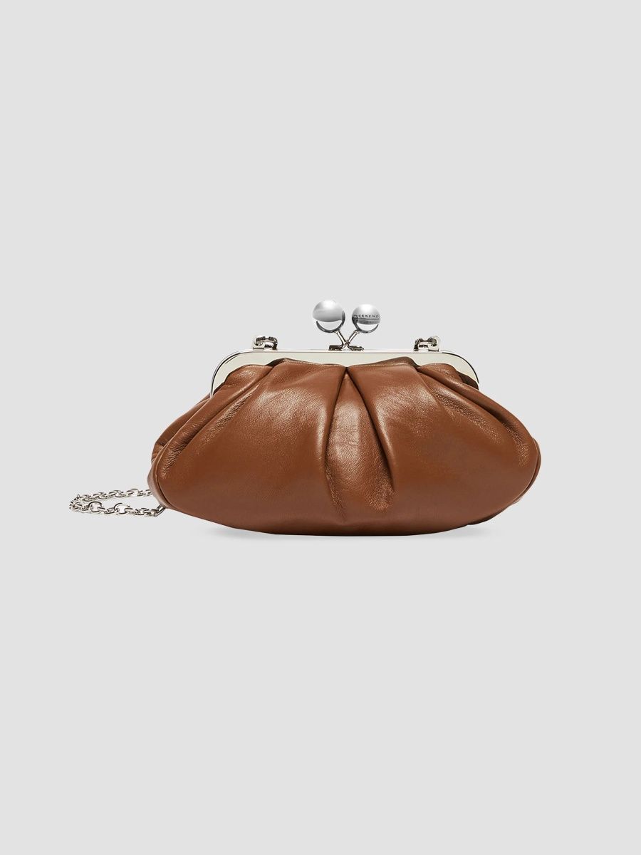 Weekend Max Mara Women's Small Sheepskin Pasticcino Bag - Tobacco