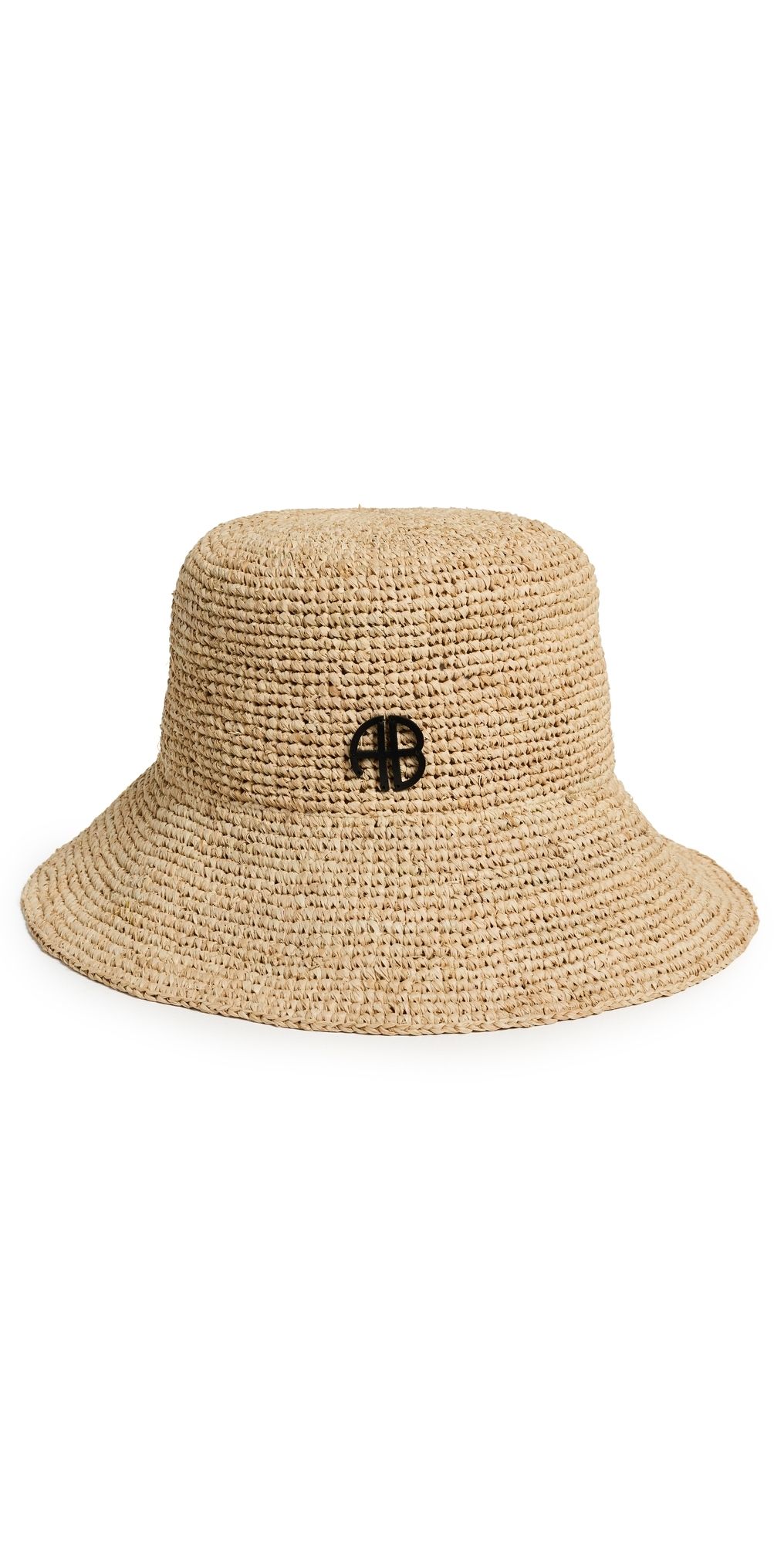 ANINE BING Cabana Bucket Hat Natural One Size
