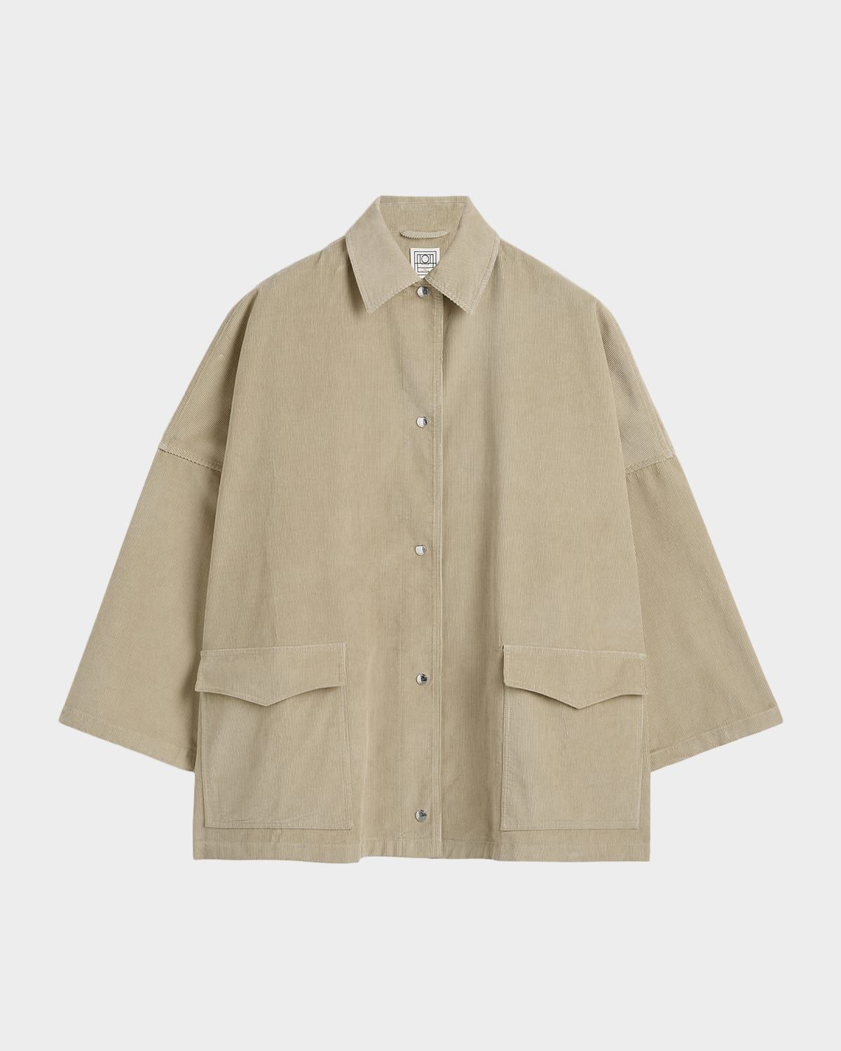 Corduroy Oversized Shirt Jacket