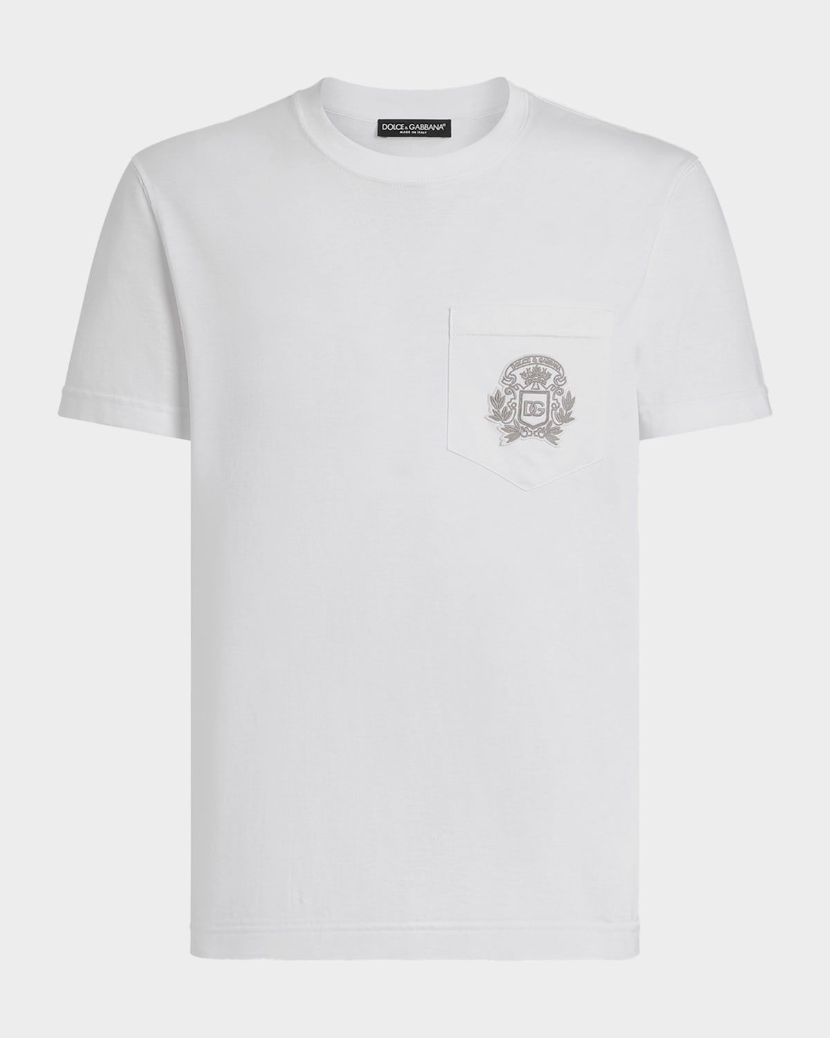 Men & apos;s Cotton Logo Pocket T-Shirt