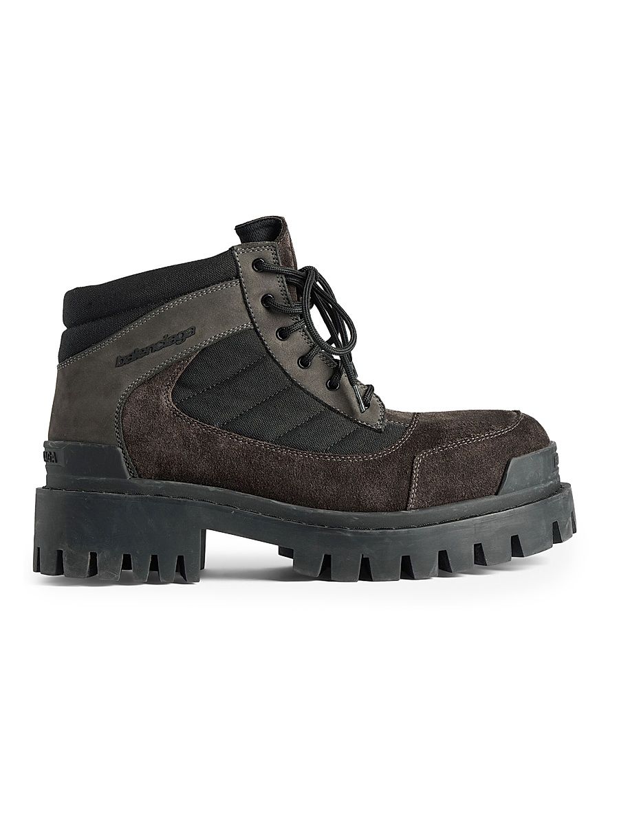 Women's Combat Strike Low Boots - Brown Black - Size 11