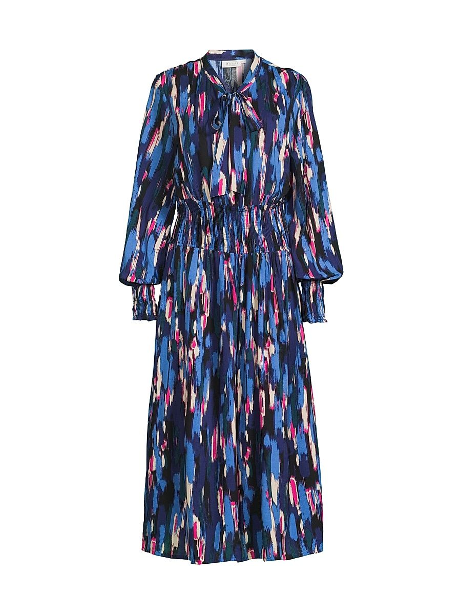 Women's Nomina Tieneck Dress - Federal Blue - Size Medium