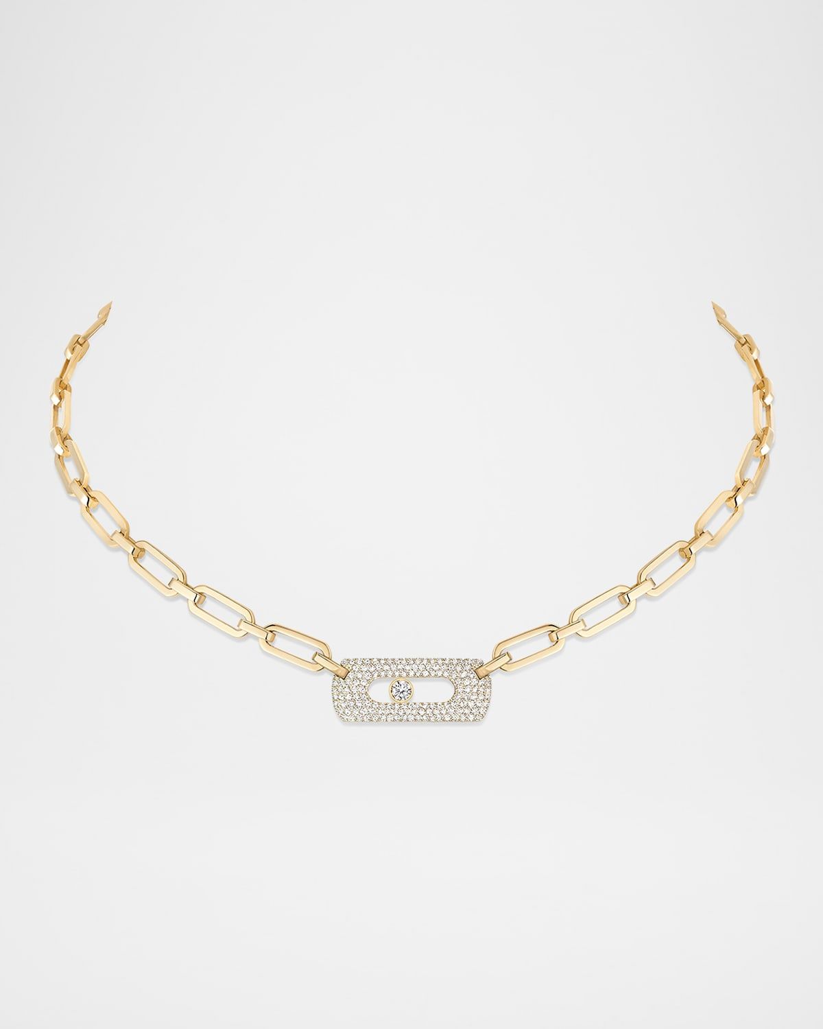 MY MOVE 18K YELLOW GOLD NECKLACE