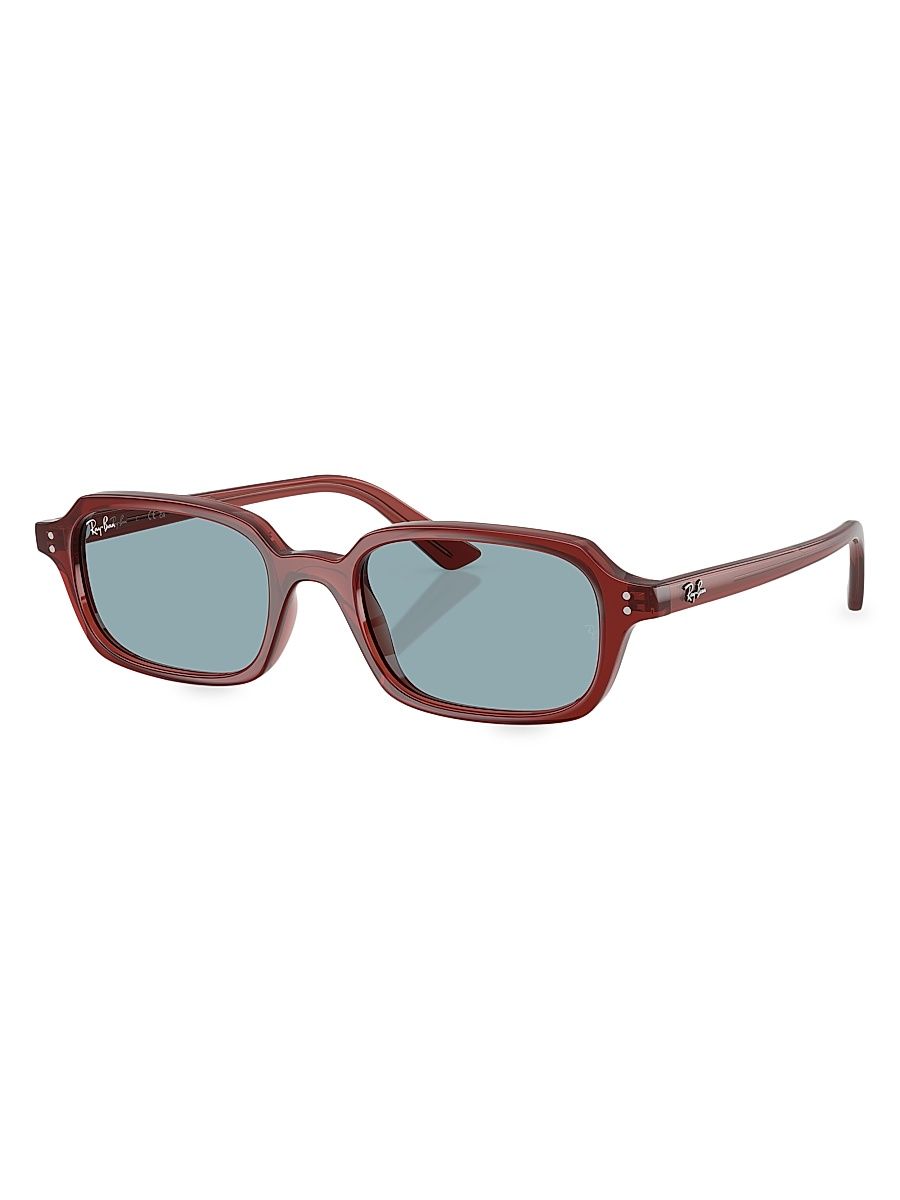 Women's 0RB4455 Zuri 52MM Pillow Sunglasses - Burgundy Blue