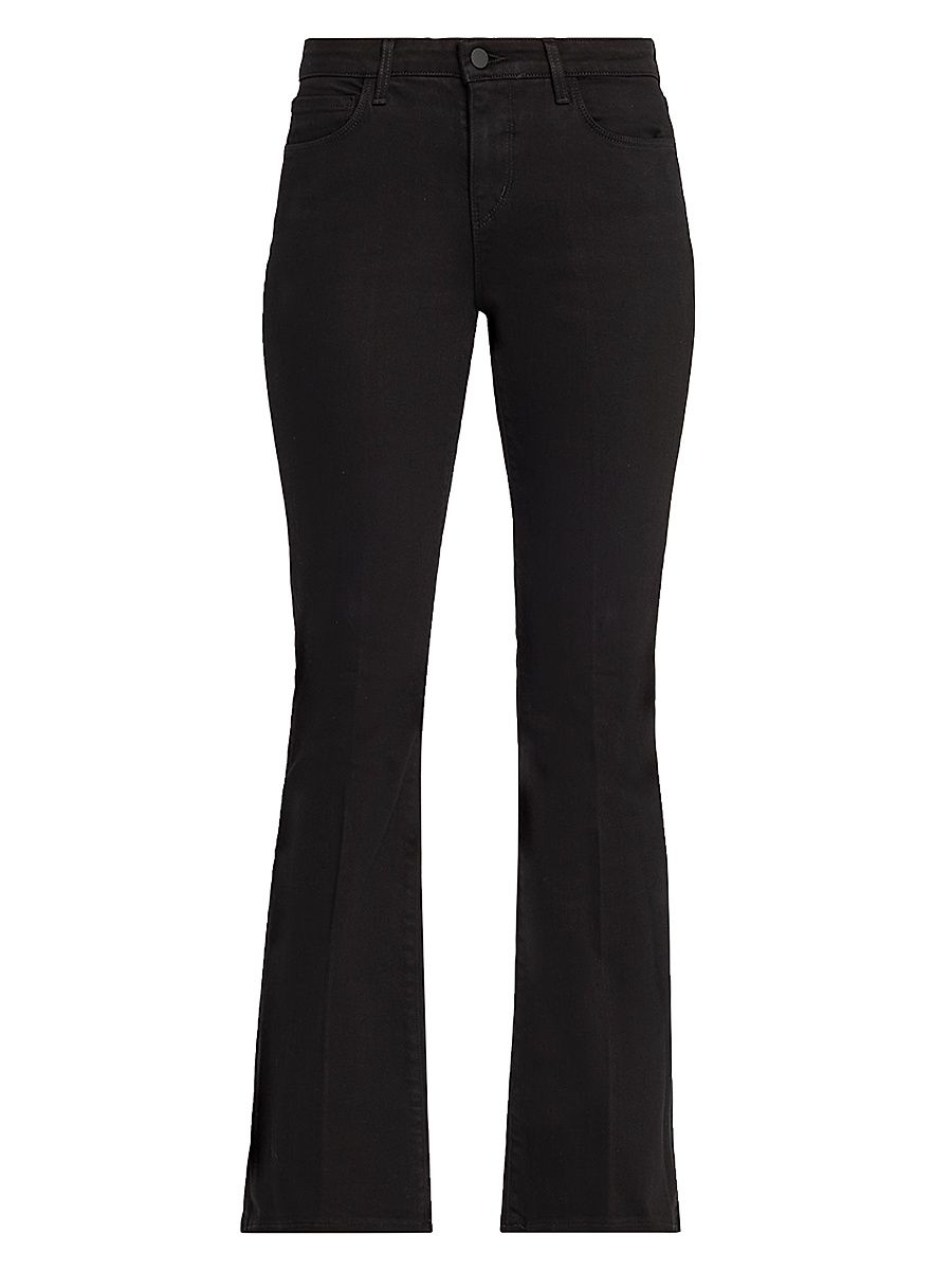 L'AGENCE Women's Cara Low-Rise Bootcut Jeans - Noir - Size 29