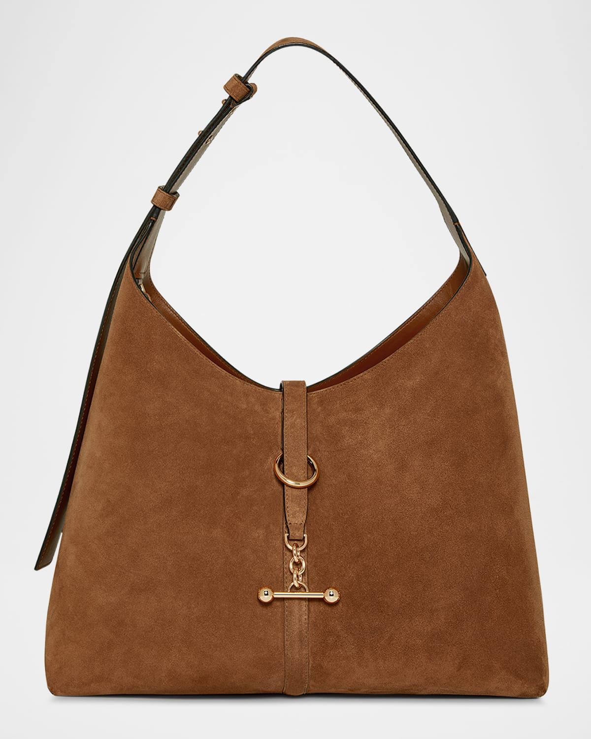 Kite Toggle Suede Hobo Bag