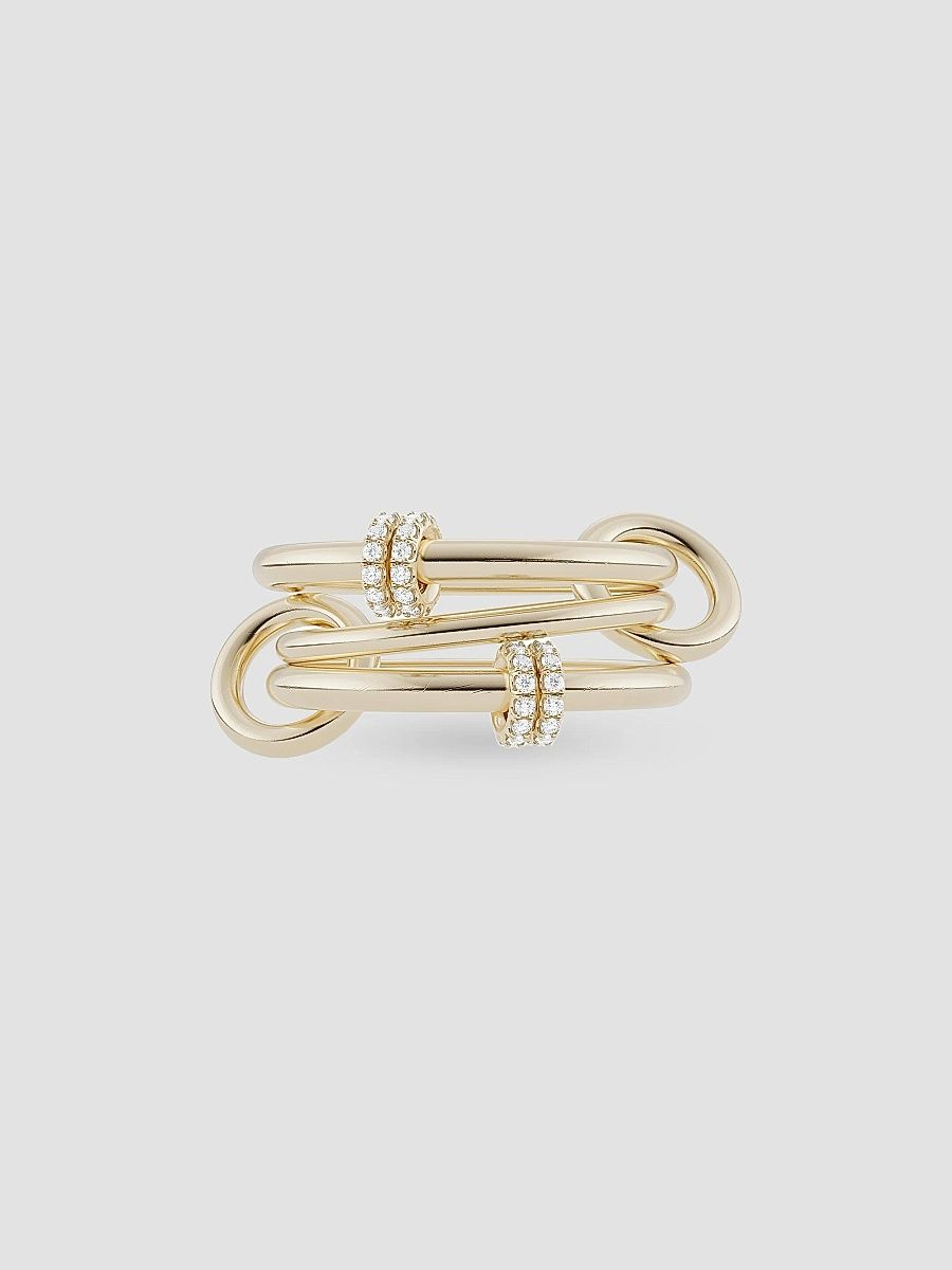 Women's Core Jovie 18K Yellow Gold & 0.36 TCW Diamond Triple-Band Ring - Yellow Gold - Size 7.5