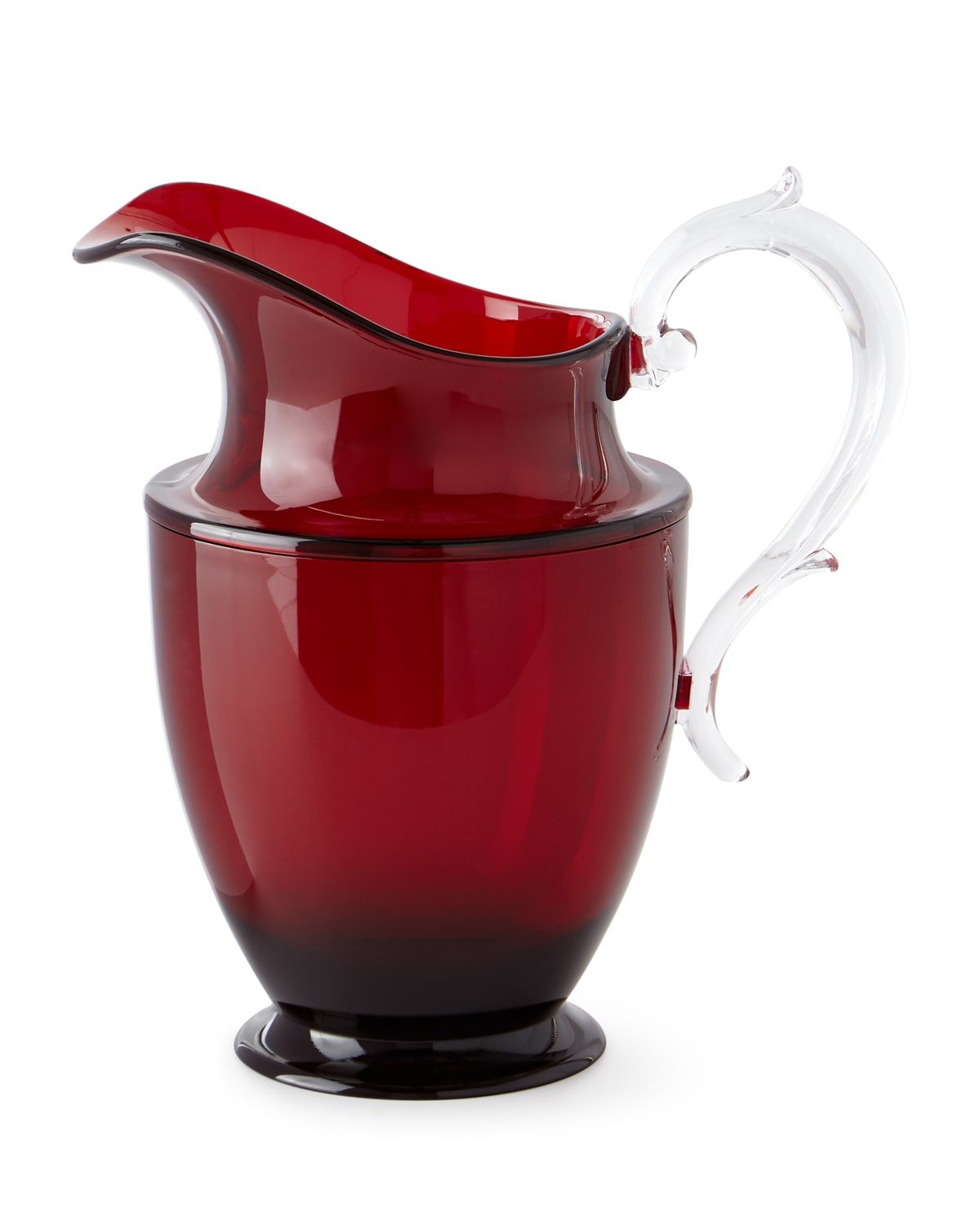Federica Acrylic Pitcher, Red