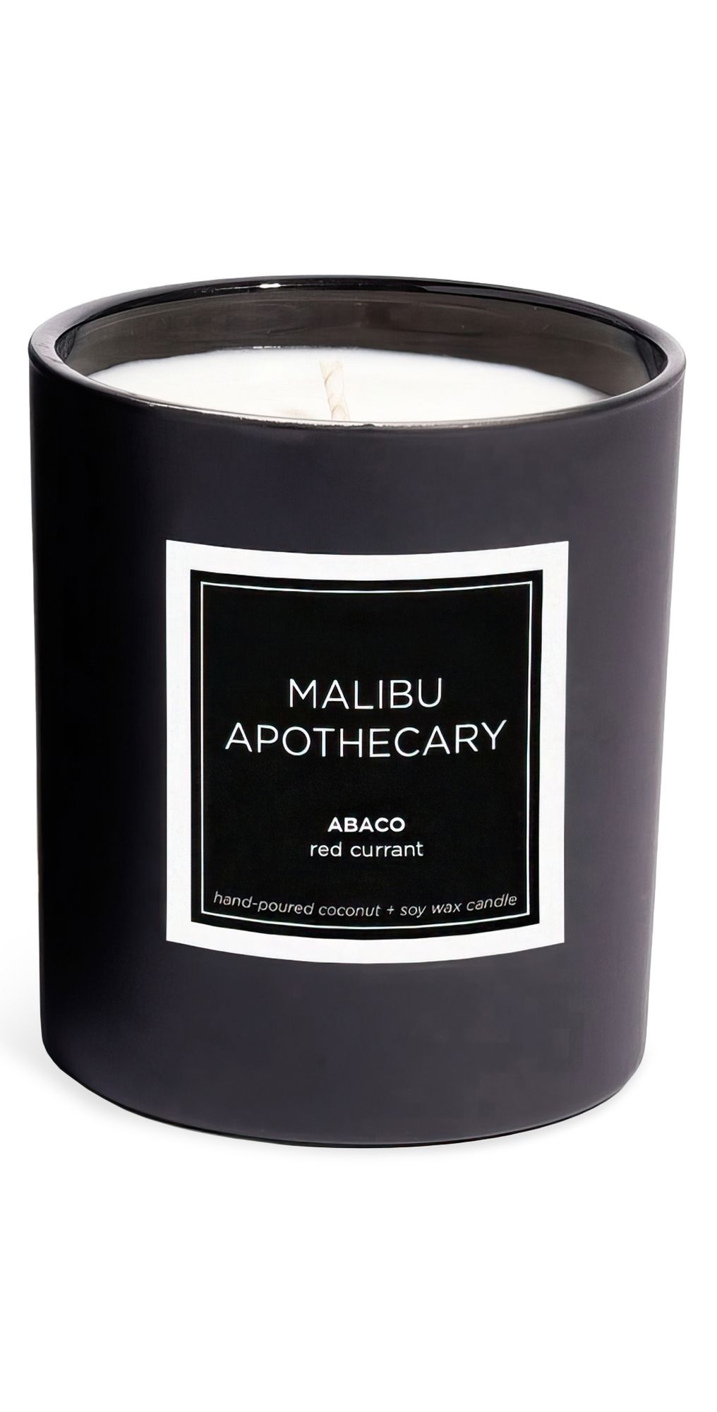 Malibu Apothecary Abaco Candle Matte Black 8.0 oz/237 mL
