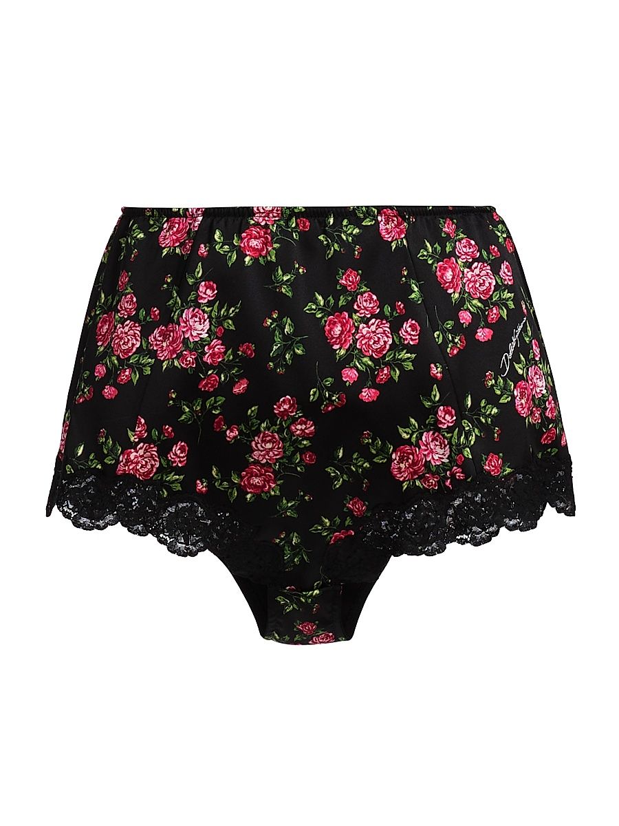 Women's Guaina Rose High-Rise Tap Panties - Mazzolini Rose - Size XL