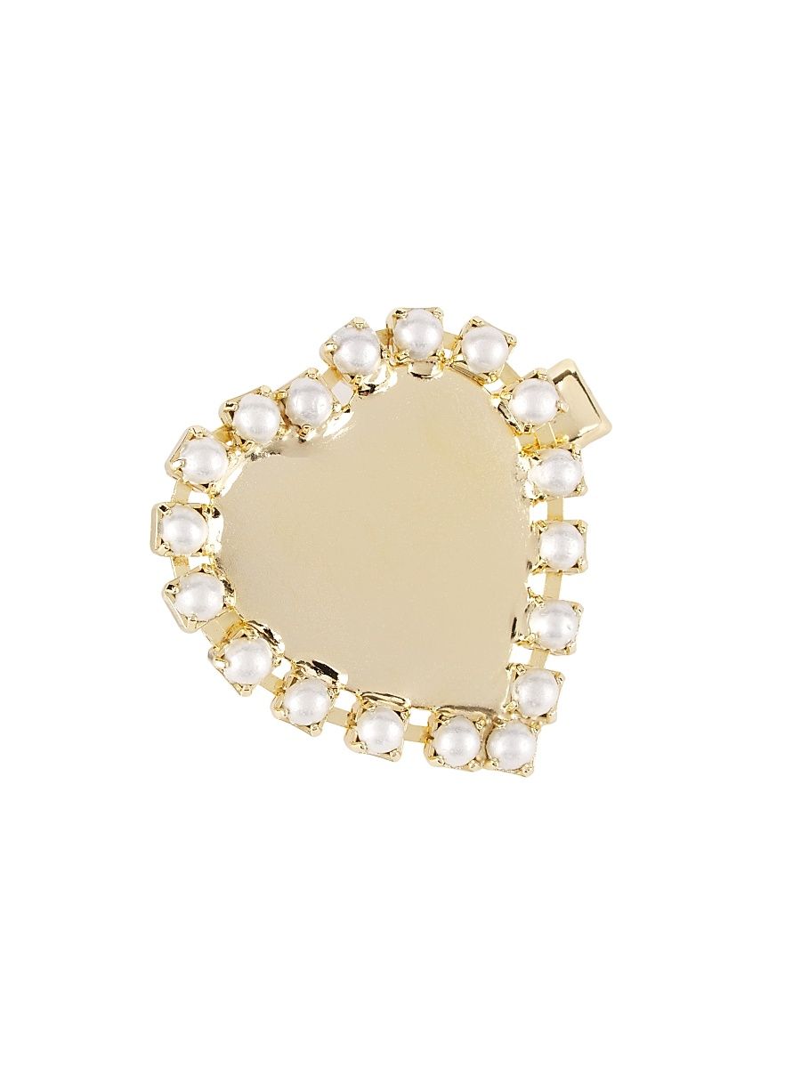 Women's Love Actually Heart Clip - Gold