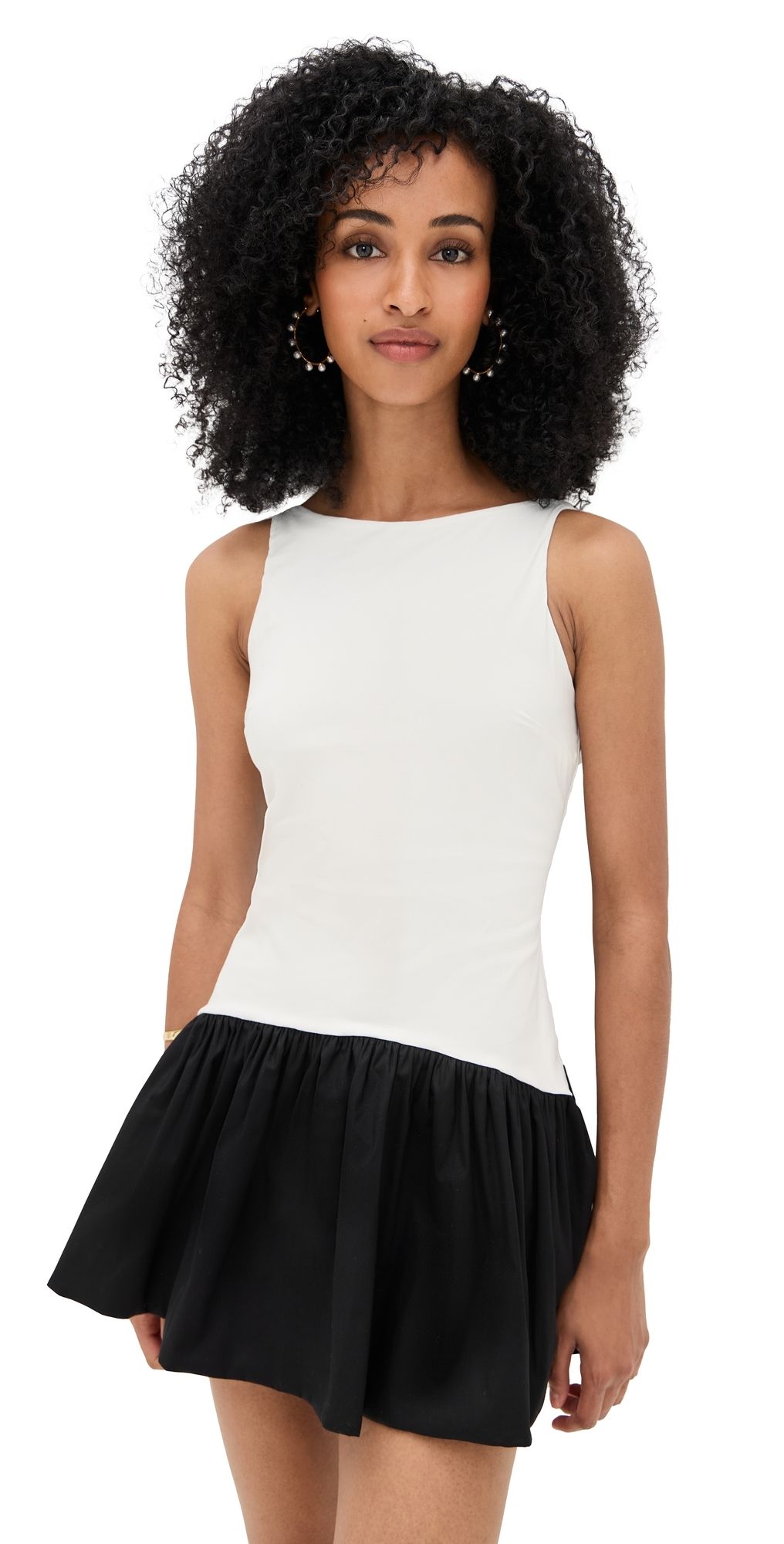 Peixoto Addison Mini Dress Black & White M