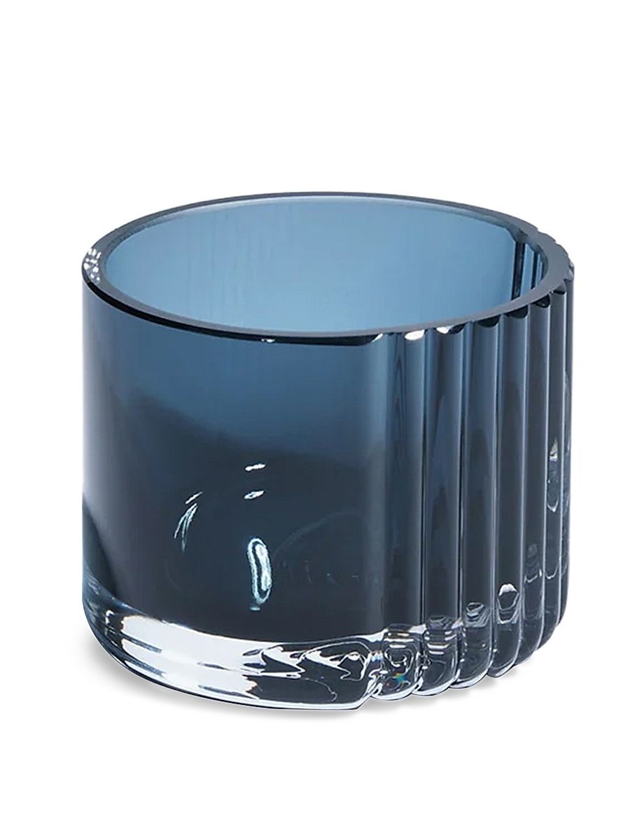Pulse Tealight Holder - Dark Blue