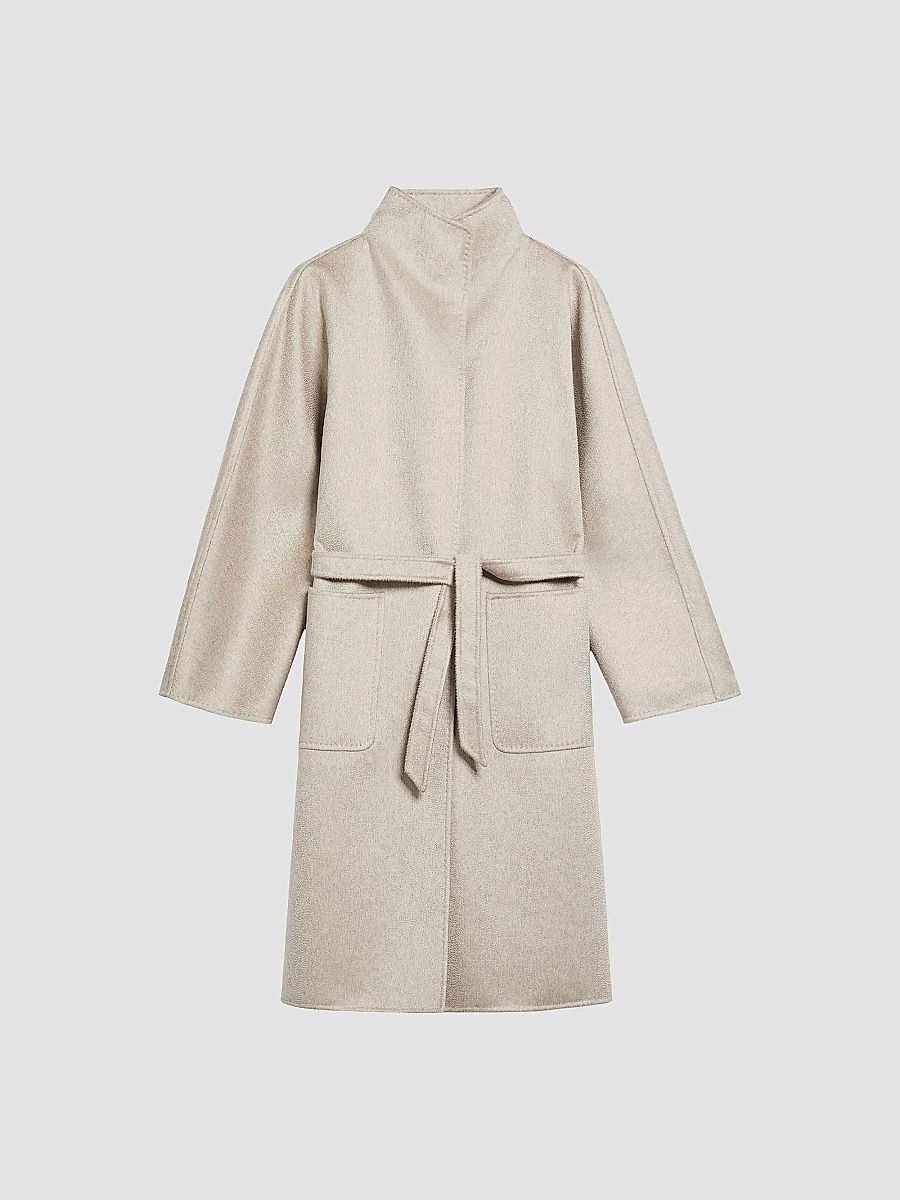 Max Mara Women's Midi Cashmere Cardigan Coat - Tobacco - Size 2
