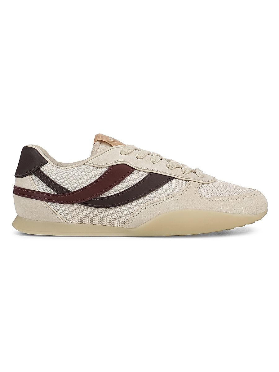 Women's Echo Leather & Mesh Sneakers - Moonlight Ganache - Size 11