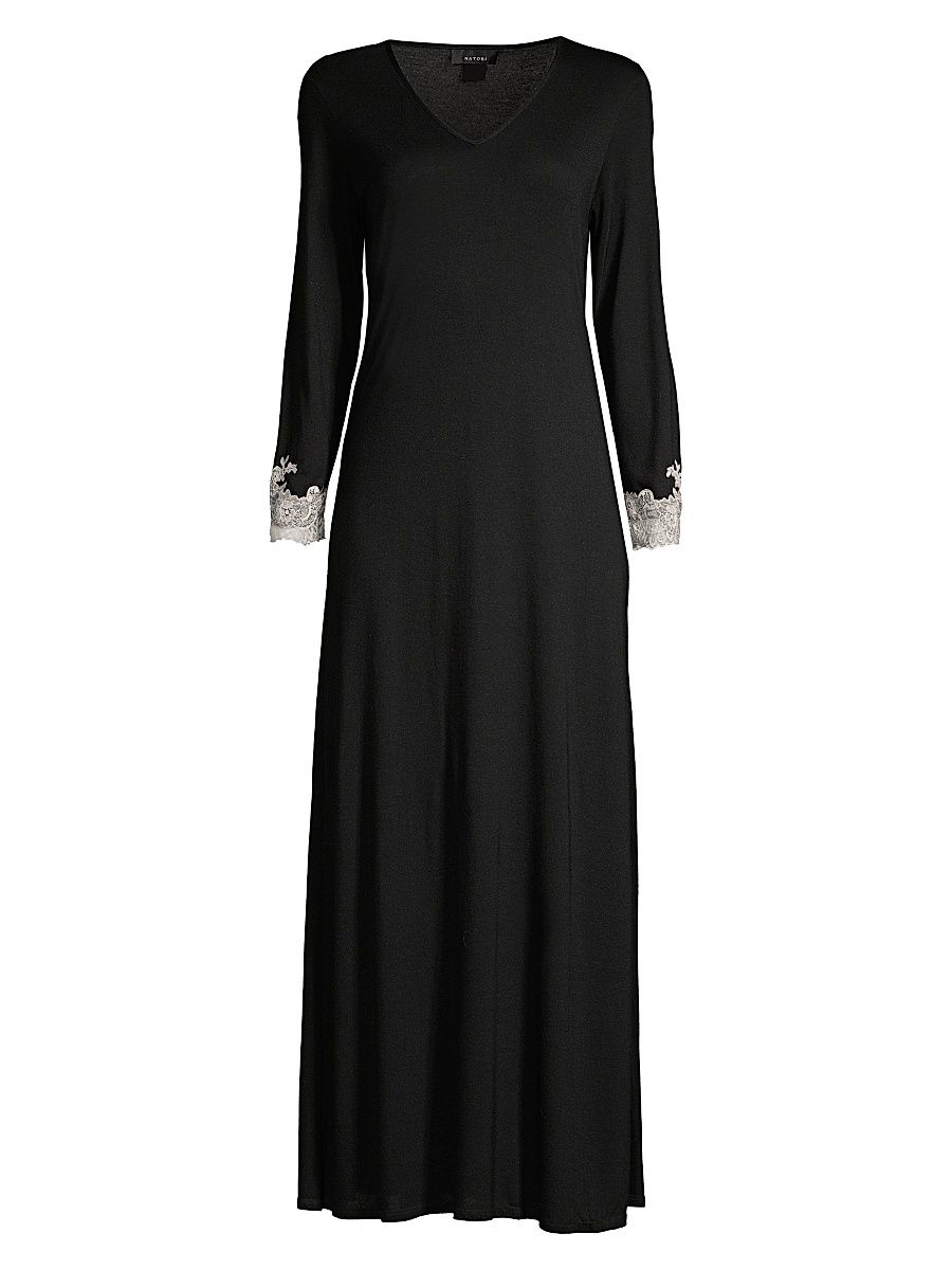 Women's Luxe Lounger - Black - Size Medium