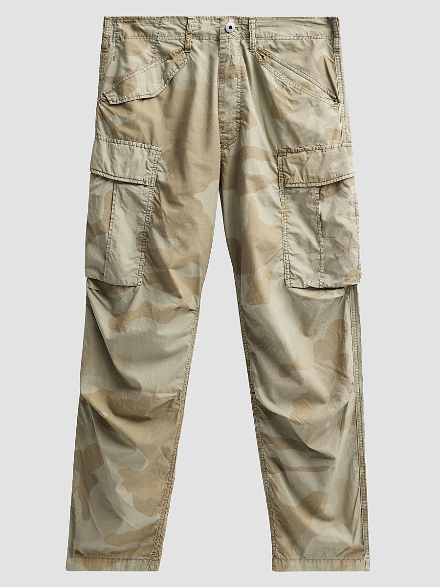 Men's MA1 Camouflage Cotton-Blend Tapered Cargo Pants - Orphus Summer Camo - Size 40