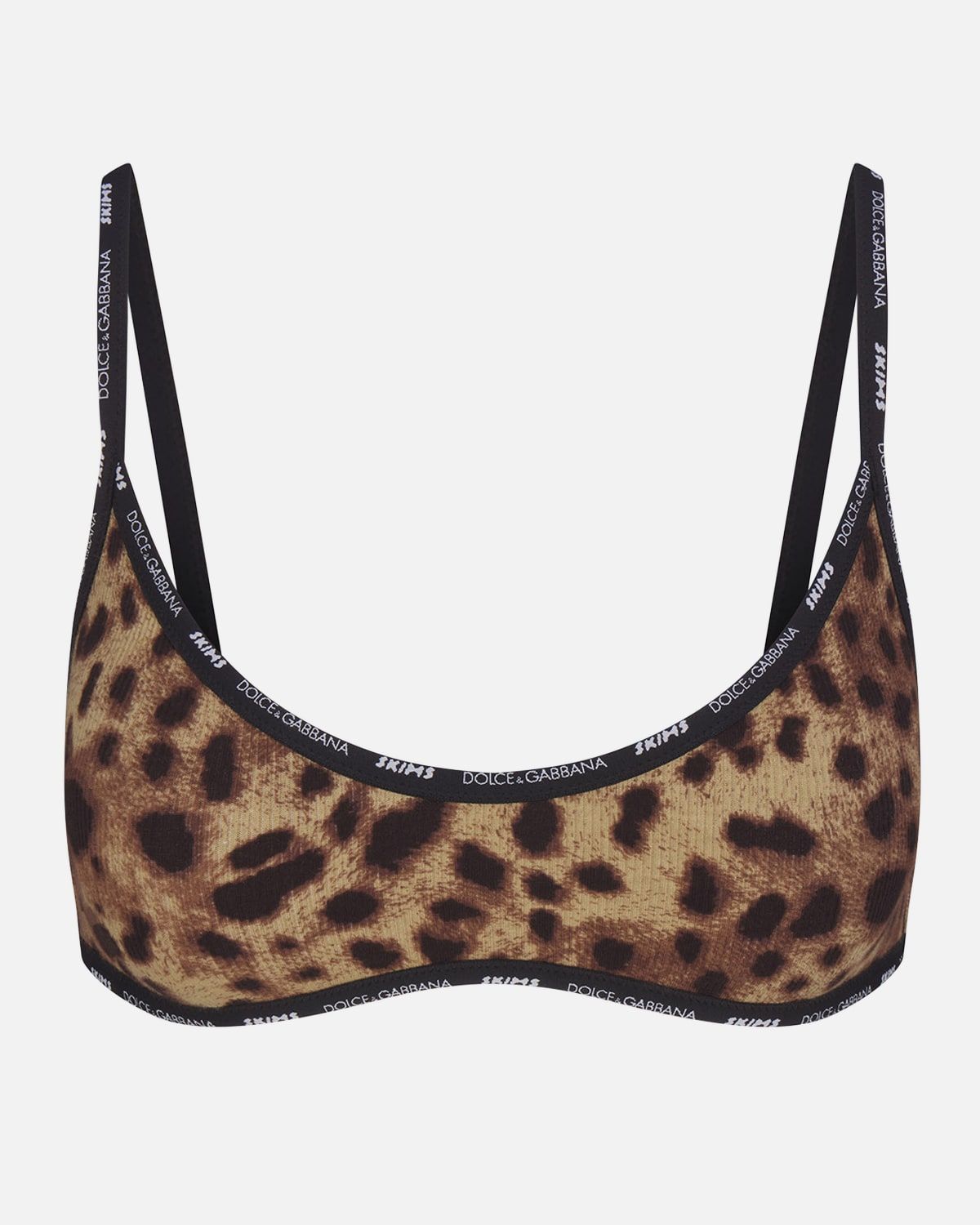 Cotton Rib Scoop Bralette