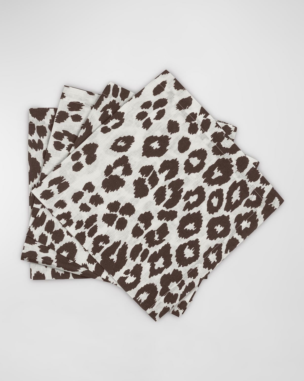 Iconic Leopard Napkins, Set of 4