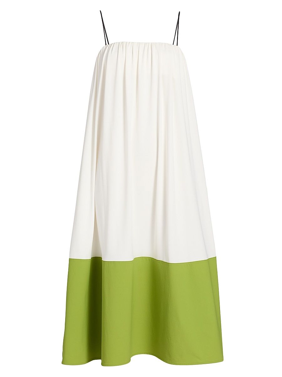 Women's Saria Crepe Jersey Midi-Dress - White Apple - Size XL