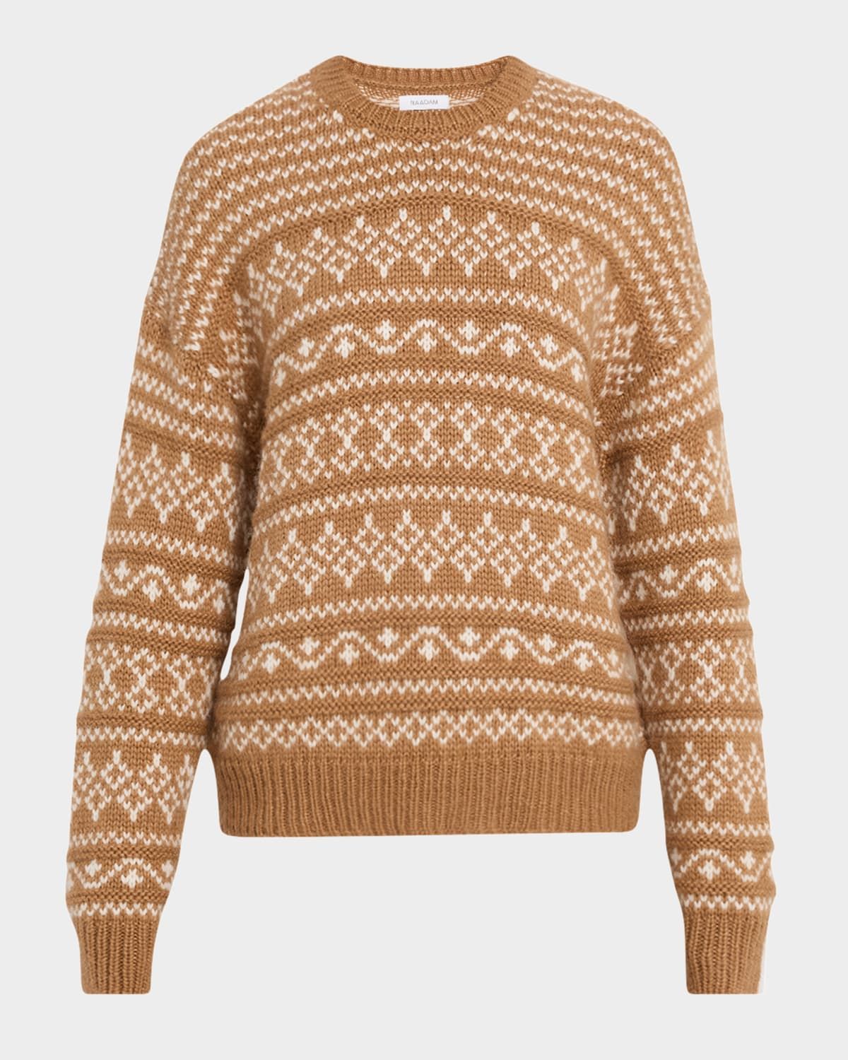 Lofty Fair Isle Alpaca-Wool Sweater