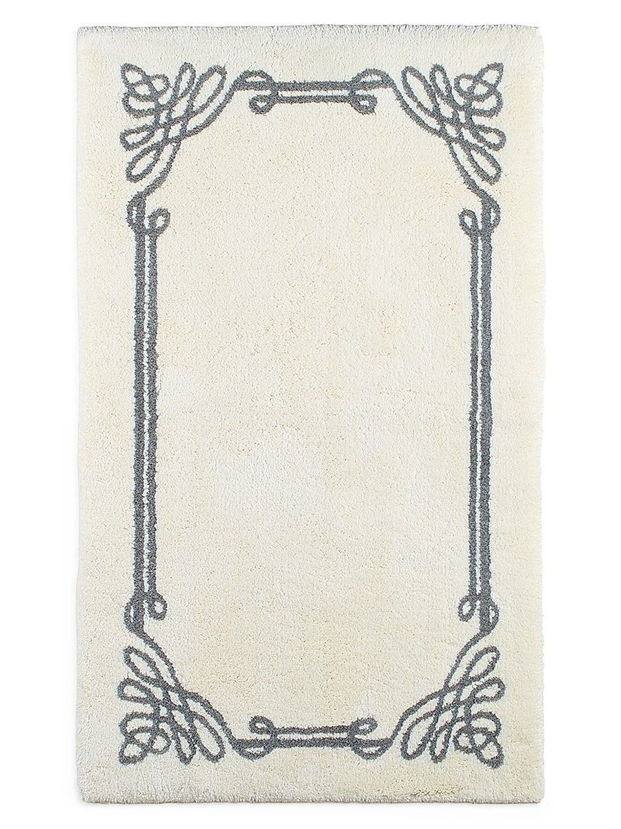 Alix Bath Rug - Silver