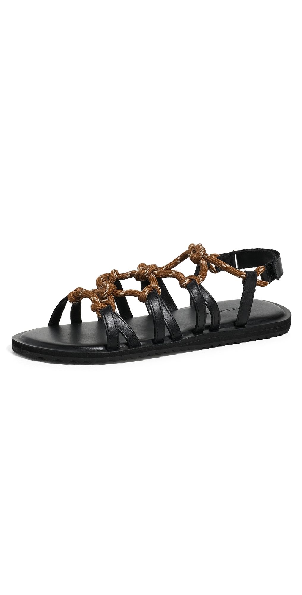 Freda Salvador Fae Sandals Chocolate Rope Combo 6