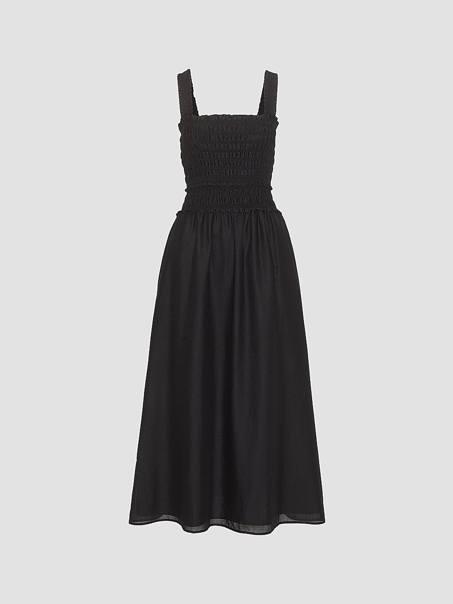 Women's The Azalea Maxi Nap Dress - Black - Size XXS