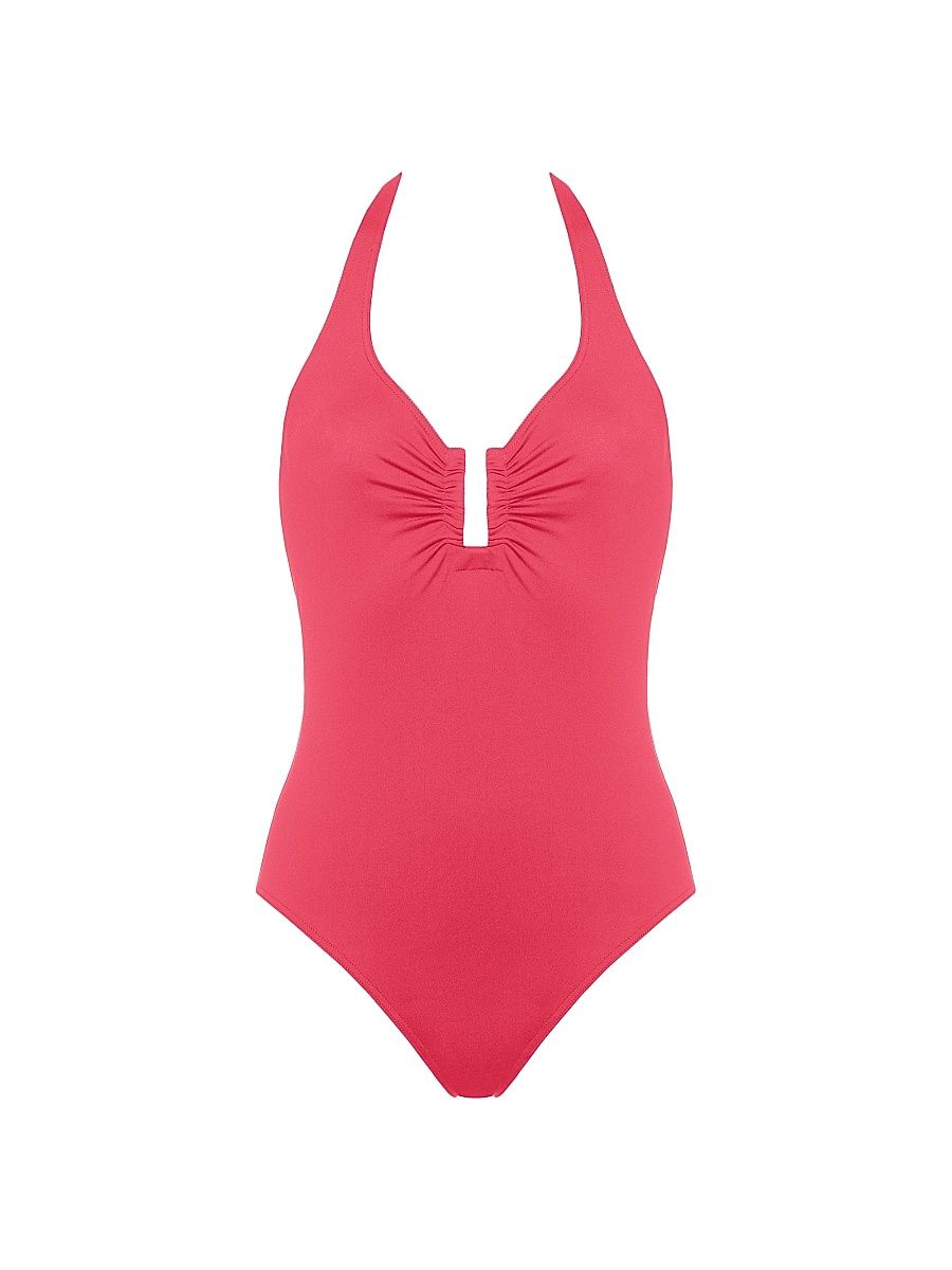 Women's Légendaire Sophisticated One-Piece Swimsuit - Corail - Size 4