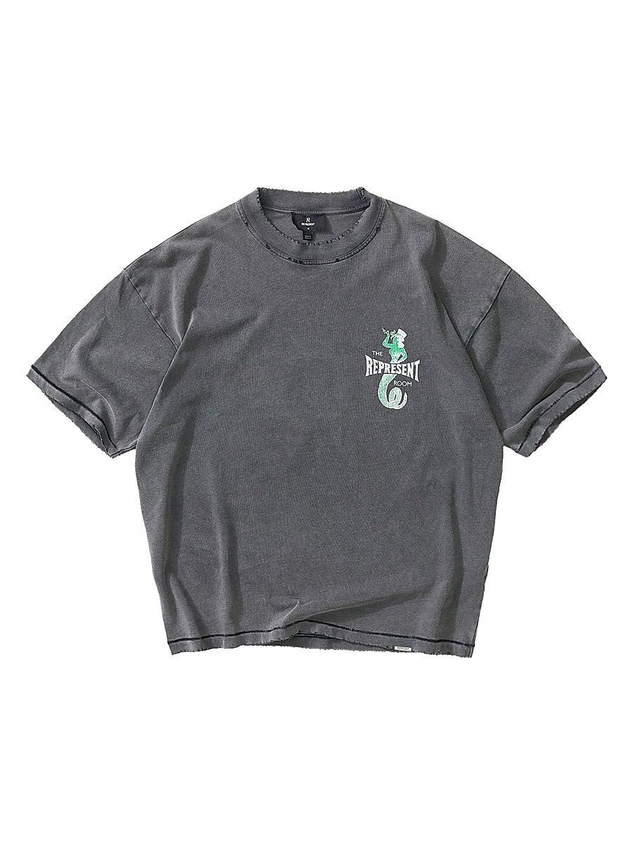 Men's The Viper Room Dice Cotton T-Shirt - Vintage Grey - Size XXL