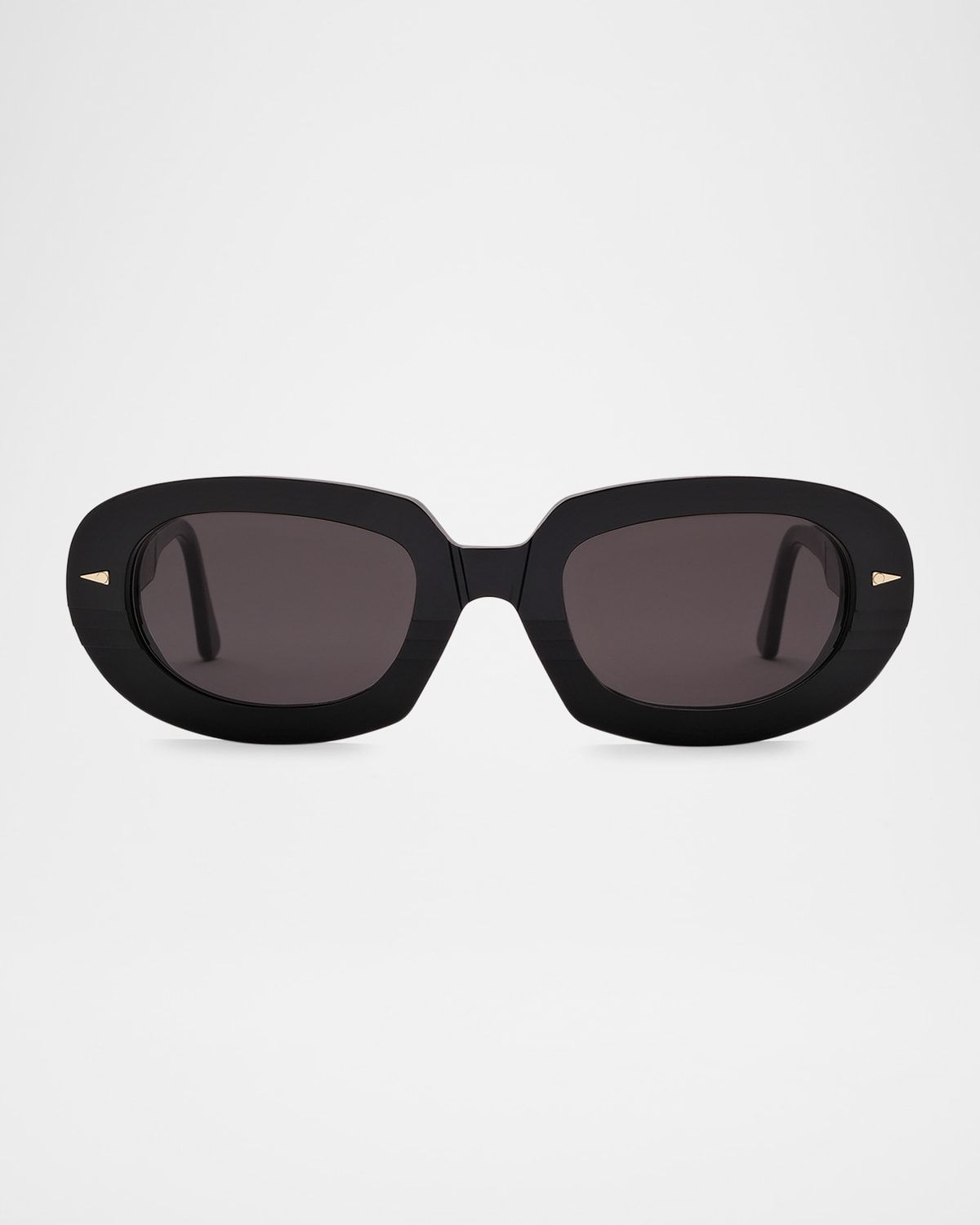 Lombards Acetate & Nylon Oval Sunglasses