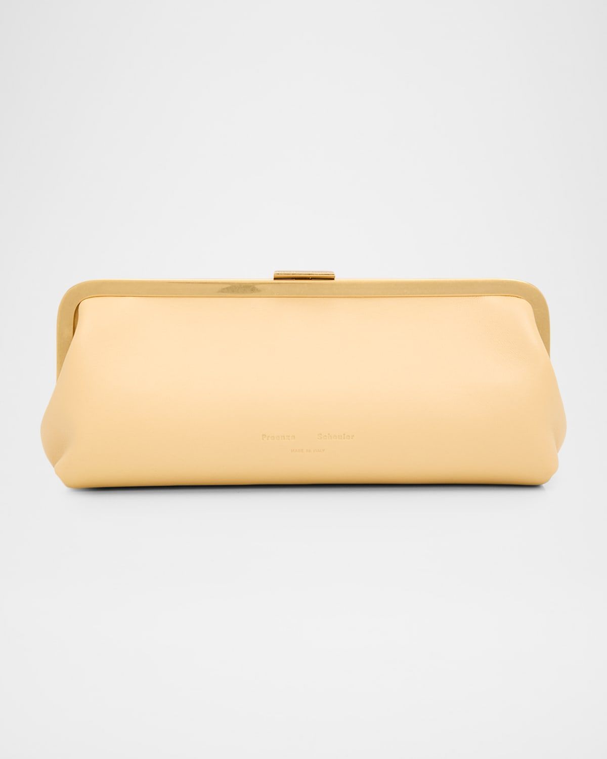 Armory Nappa Leather Clutch Bag