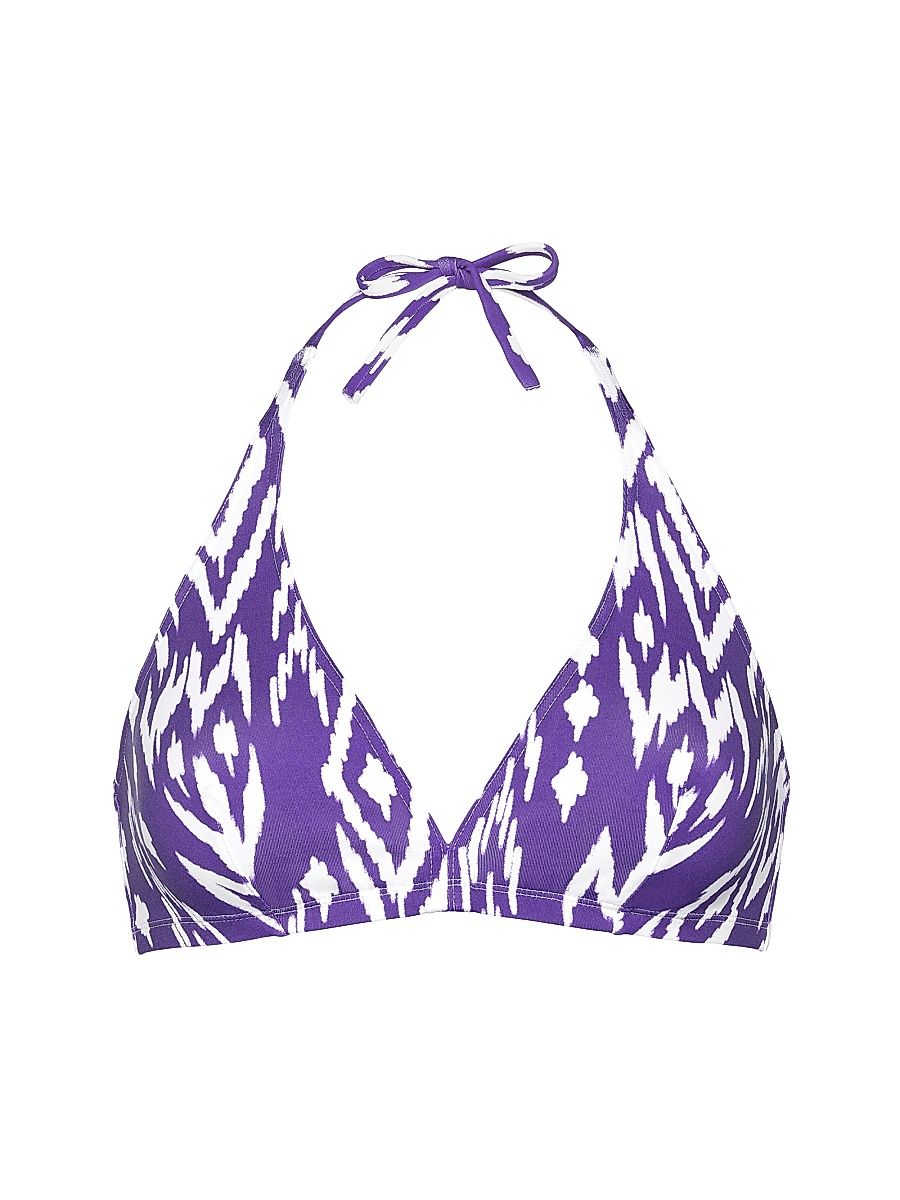 ERES Women's Storm Printed Full-Cup Triangle Bikini Top - Imprime Wind Flashy - Size 6