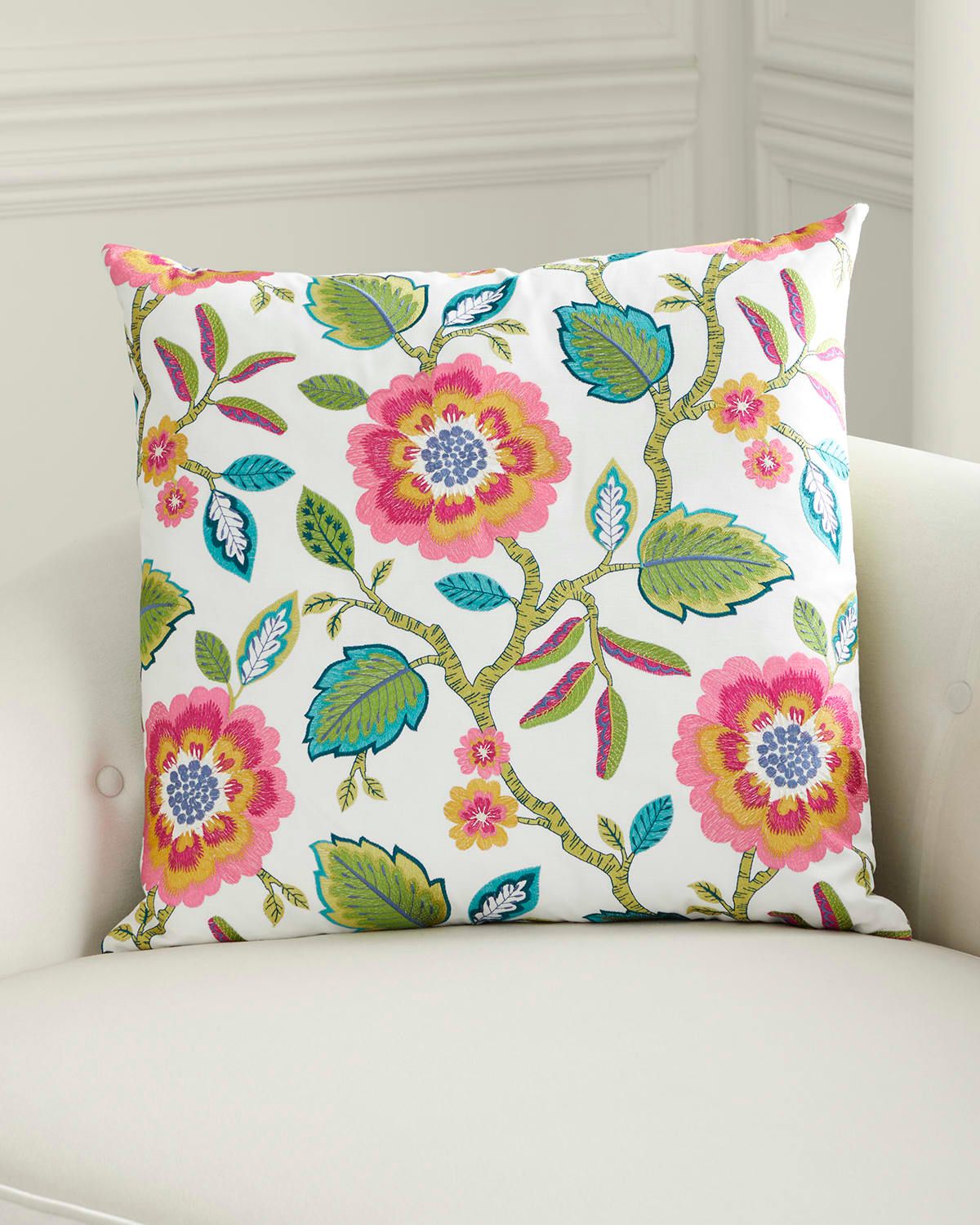 Folklore Pillow, 24" Square